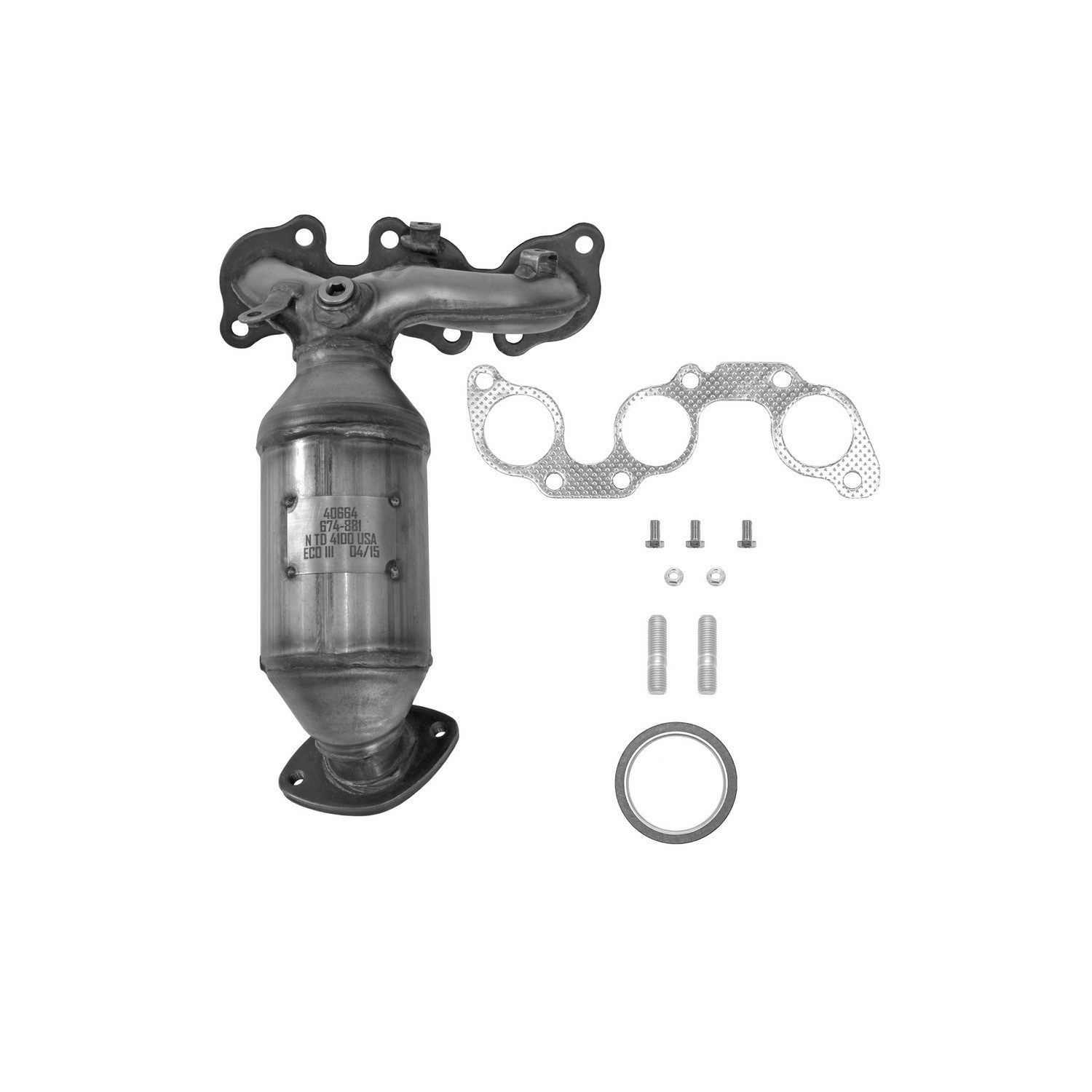AP Exhaust Exhaust Pipe Flange Gasket 641308 — image 2