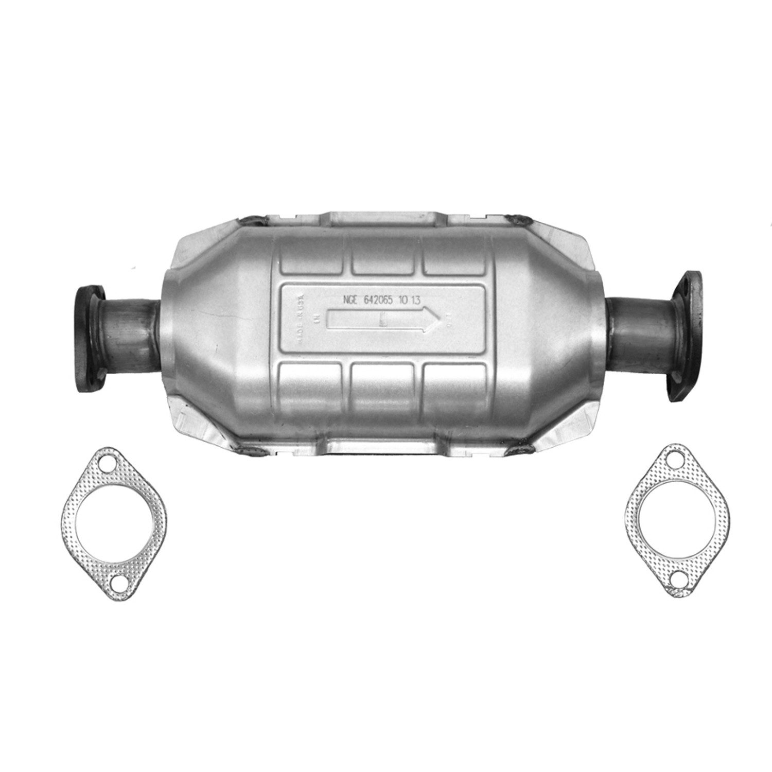 AP Exhaust Stainless Steel Catalytic Converter with Integrated Exhaust Manifold 642065 — image 2