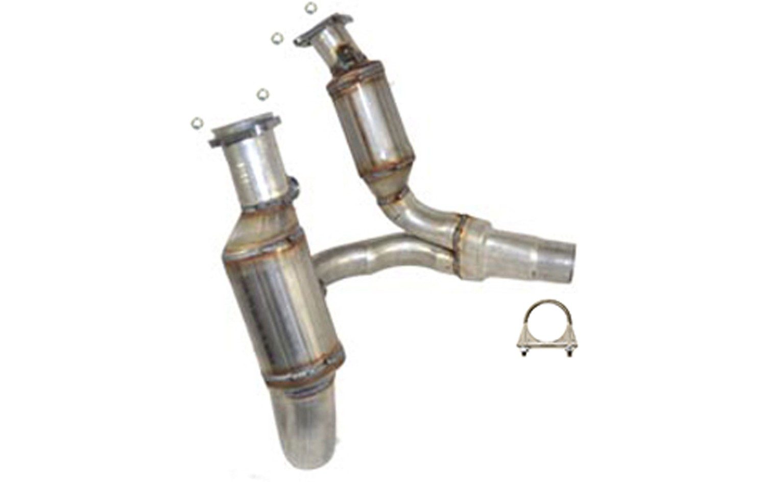 AP Exhaust Stainless Steel Catalytic Converter with Integrated Exhaust Manifold 645225 — image 2