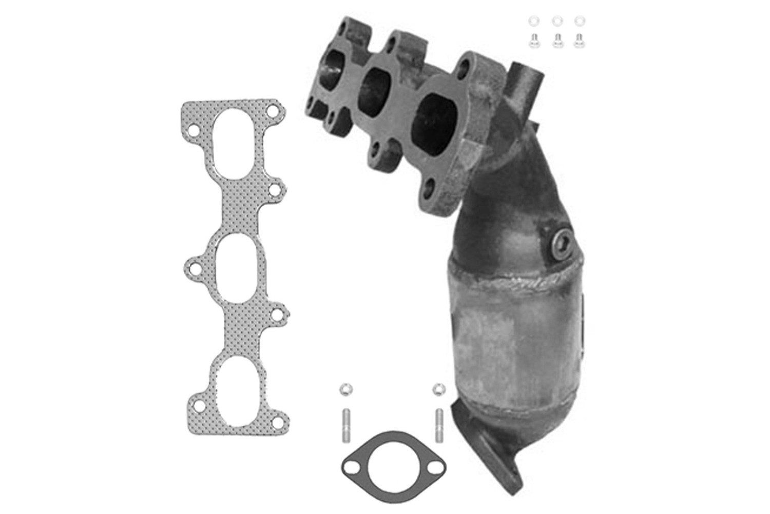 AP Exhaust Catalytic Converter with Integrated Exhaust Manifold 771006 — image 2