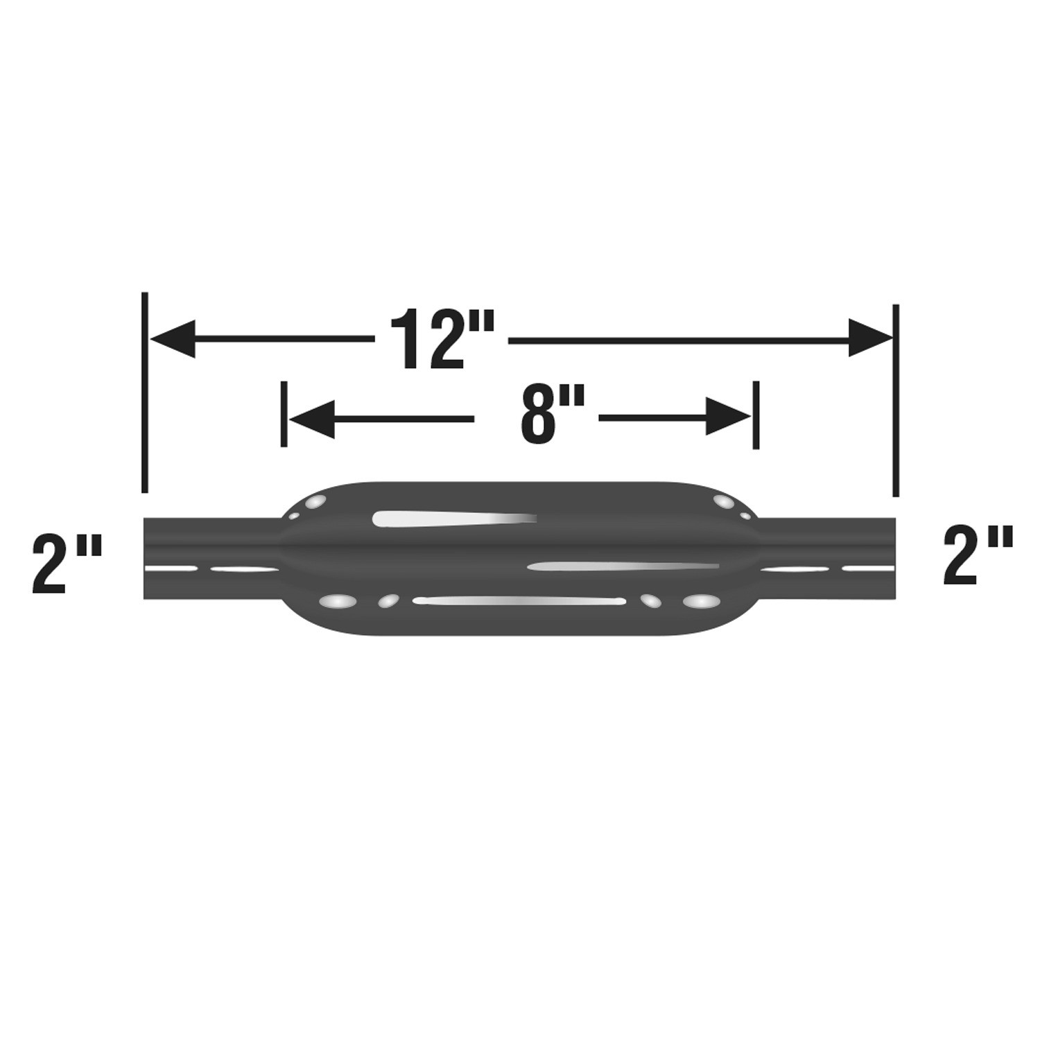 AP Exhaust Resonator 87520CB — image 3