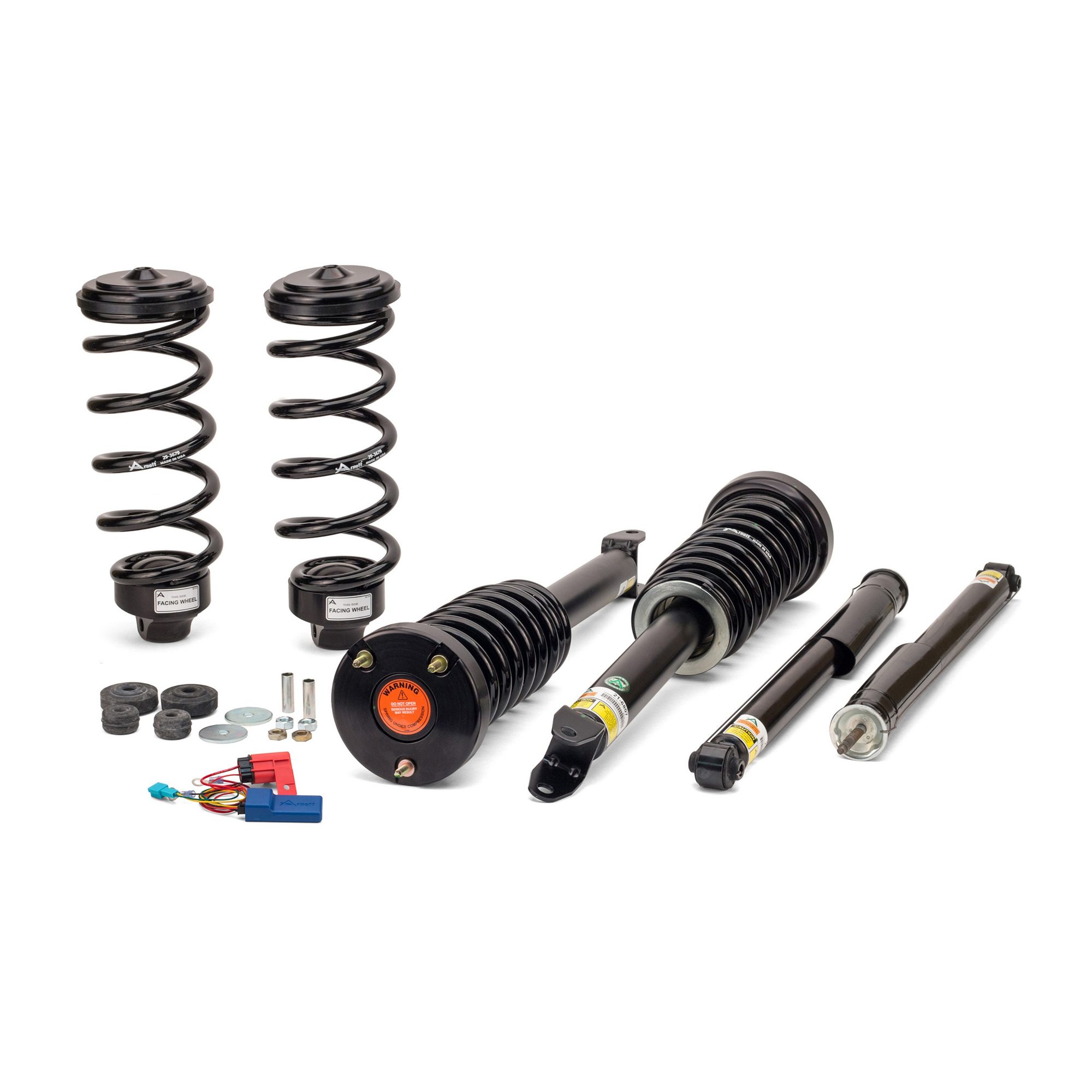Front and Rear Air Spring to Coil Spring Conversion Kit | ARNOTT C-2278 Fits Mercedes-Benz — image 3