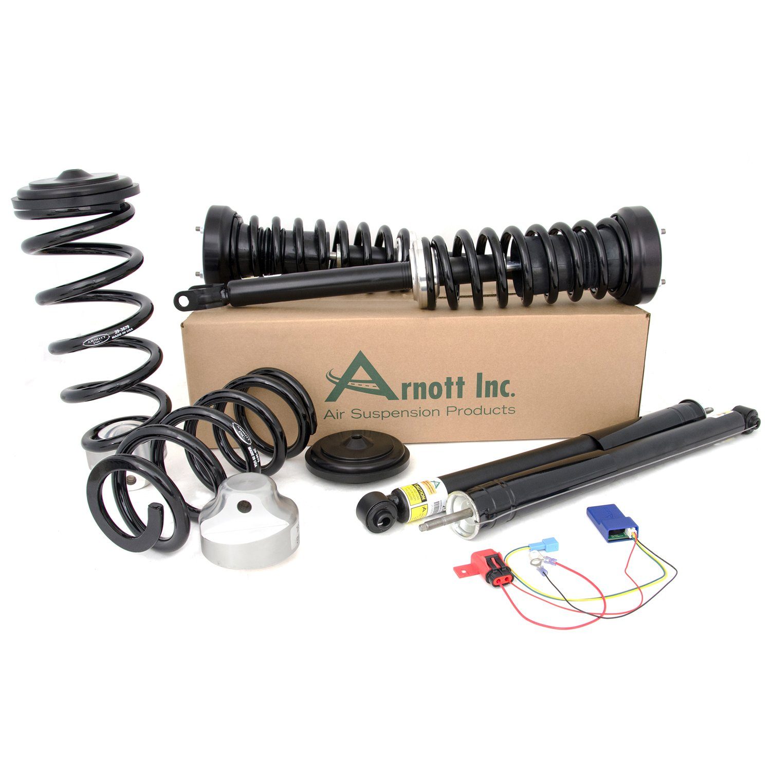 Front and Rear Air Spring to Coil Spring Conversion Kit | ARNOTT C-2278 Fits Mercedes-Benz — image 4