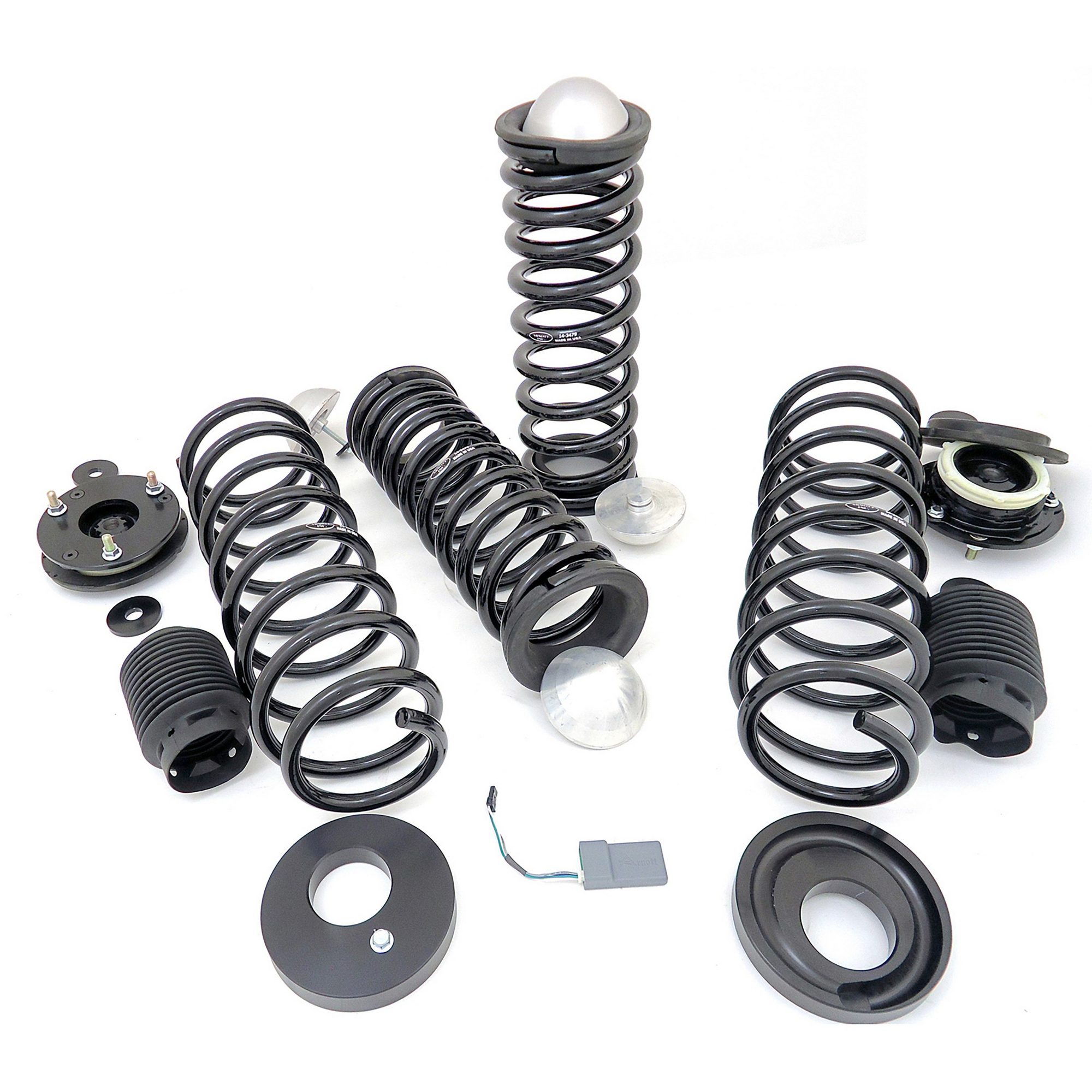 Front and Rear Air Spring to Coil Spring Conversion Kit | ARNOTT C-2518 Fits Land Rover Range Rover 2003-2005 — image 3