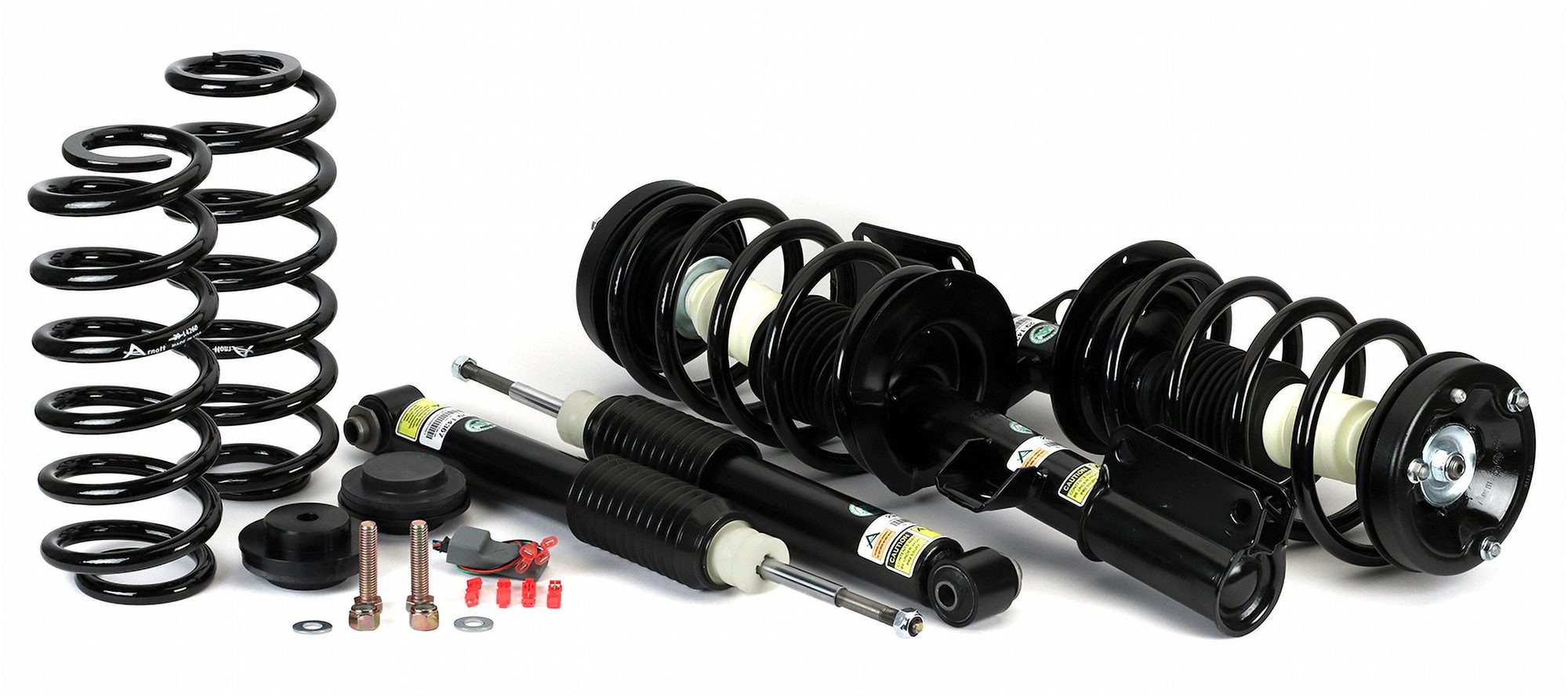 Front and Rear Air Spring to Coil Spring Conversion Kit | ARNOTT C-2664 Fits BMW X5 2000-2006 — image 3