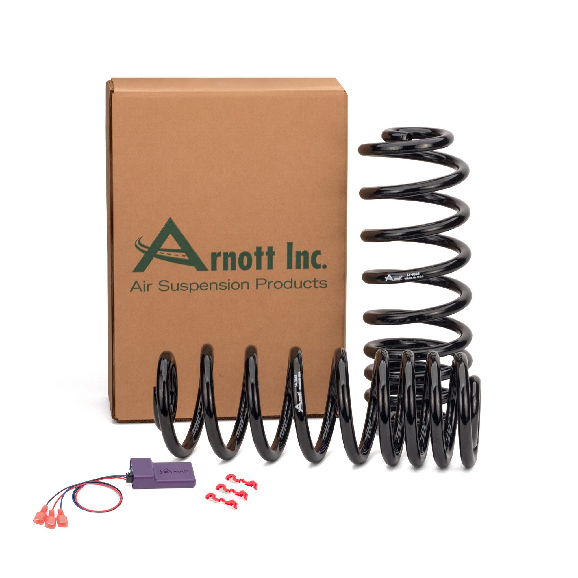 Rear Air Spring to Coil Spring Conversion Kit | ARNOTT C-2987 Fits Hummer H2 2003-2007 — image 3