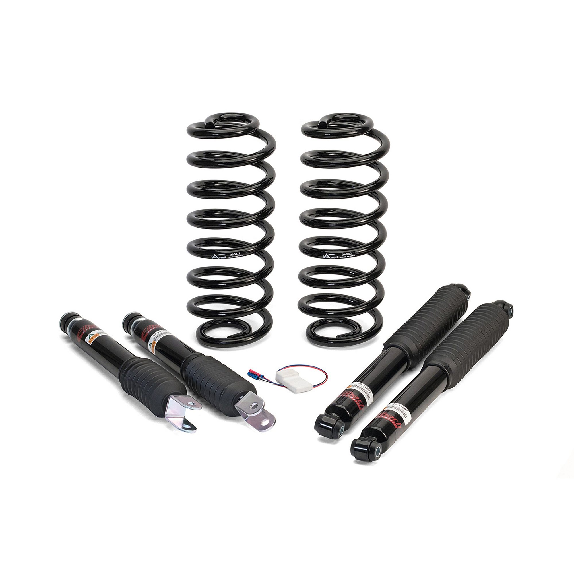 Front and Rear Air Spring to Coil Spring Conversion Kit | ARNOTT C-3183 Fits Chevrolet GMC Cadillac — image 3