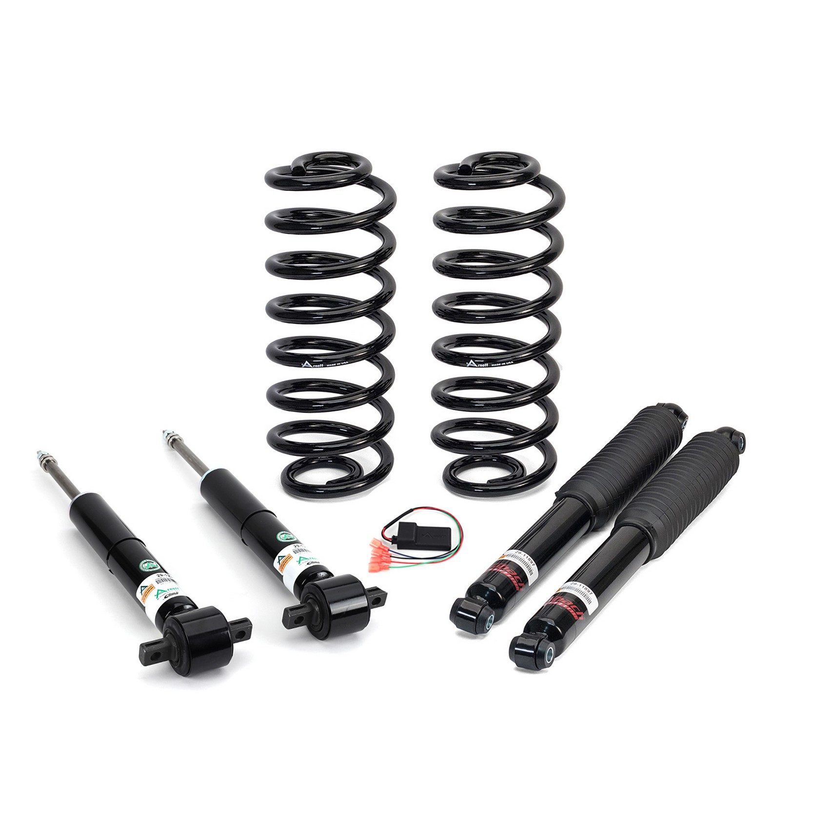 Front and Rear Air Spring to Coil Spring Conversion Kit | ARNOTT C-3184 Fits GMC Chevrolet Cadillac — image 4