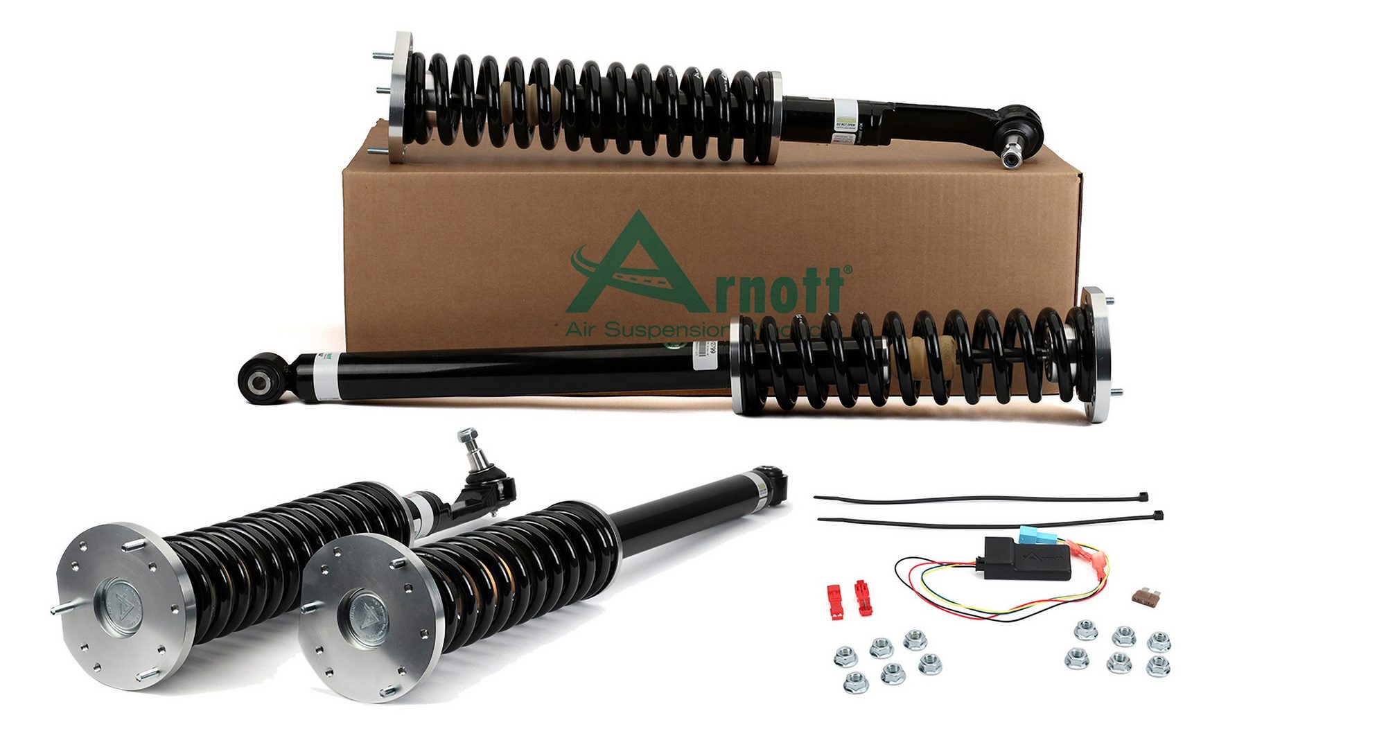 Front and Rear Air Spring to Coil Spring Conversion Kit | ARNOTT C-3272 Fits Mercedes-Benz — image 3