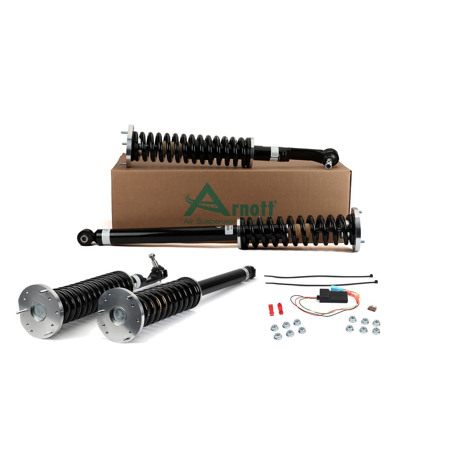 Front and Rear Air Spring to Coil Spring Conversion Kit | ARNOTT C-3272 Fits Mercedes-Benz — image 4