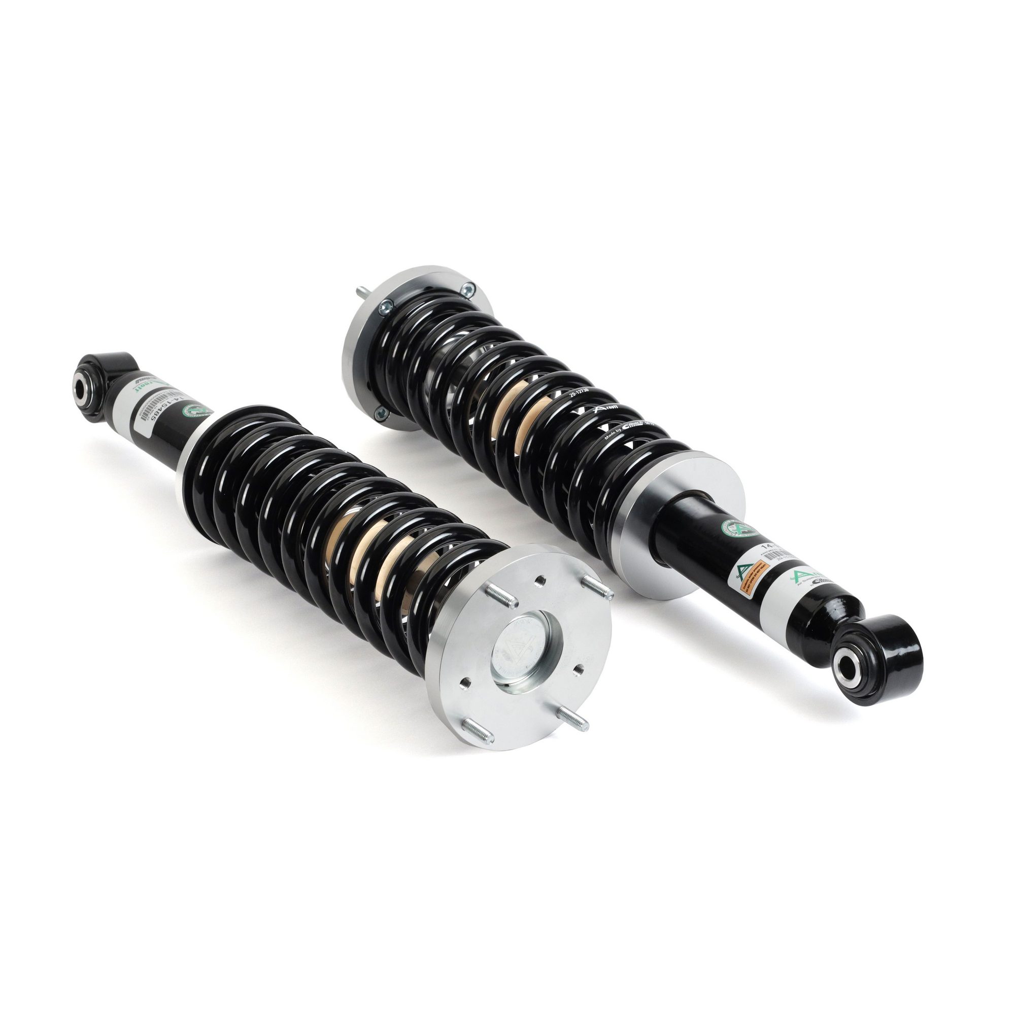 Front and Rear Air Spring to Coil Spring Conversion Kit | ARNOTT C-3417 Fits Jaguar XJ 2010-2019 — image 2