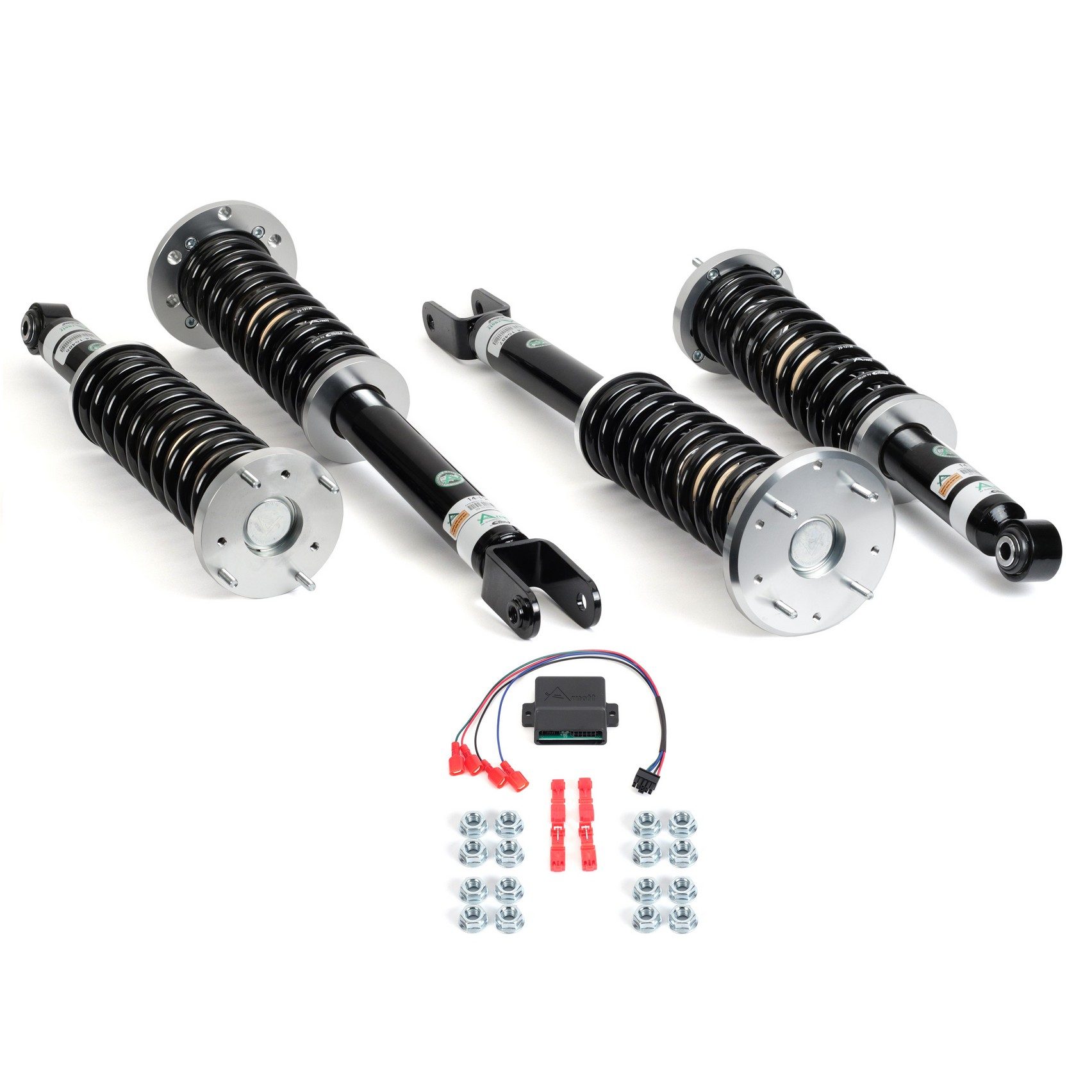 Front and Rear Air Spring to Coil Spring Conversion Kit | ARNOTT C-3417 Fits Jaguar XJ 2010-2019 — image 6
