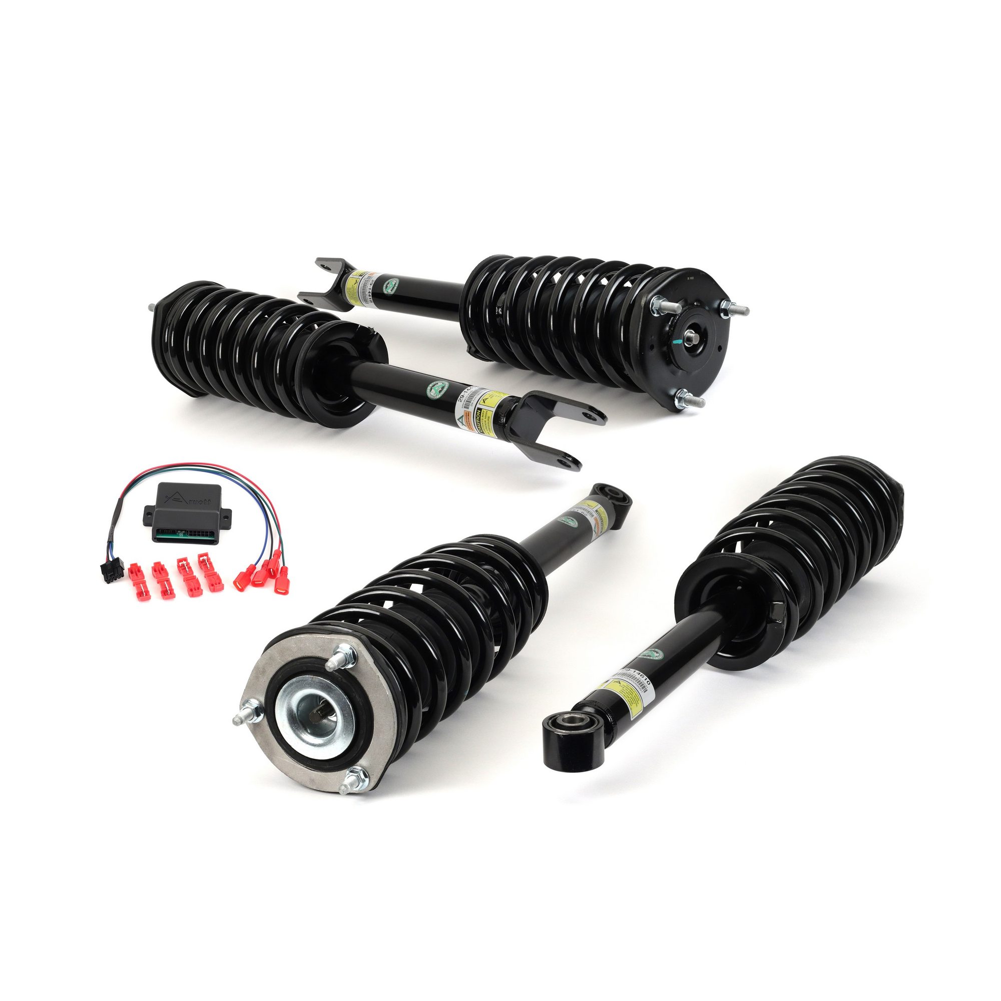 Front and Rear Air Spring to Coil Spring Conversion Kit | ARNOTT C-3418 Fits Lexus LS460 2007-2017 — image 2