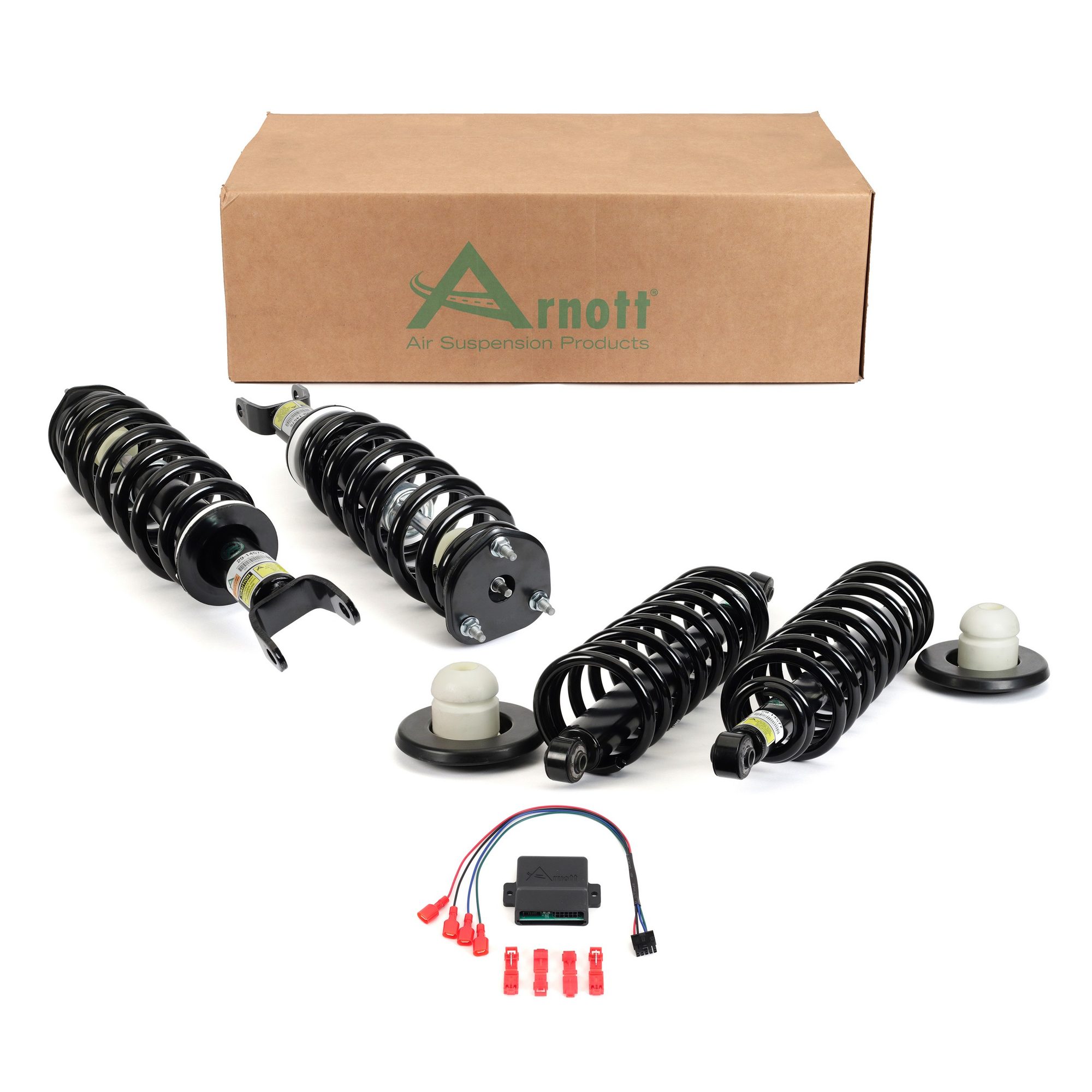 Front and Rear Air Spring to Coil Spring Conversion Kit | ARNOTT C-3420 Fits Ram 1500 2013-2018 — image 3