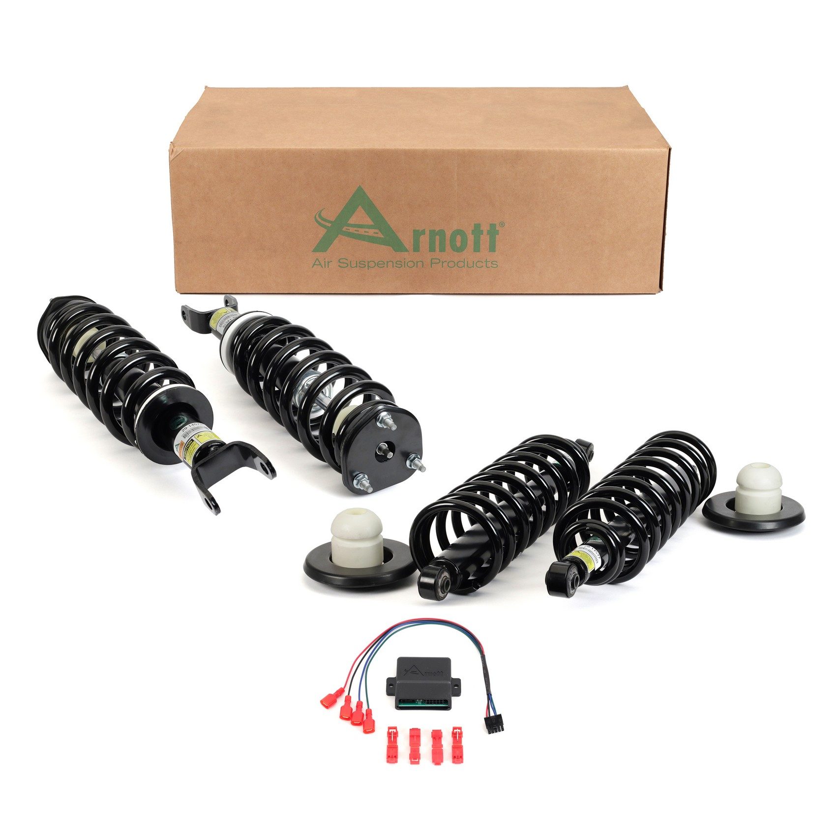 Front and Rear Air Spring to Coil Spring Conversion Kit | ARNOTT C-3420 Fits Ram 1500 2013-2018 — image 4