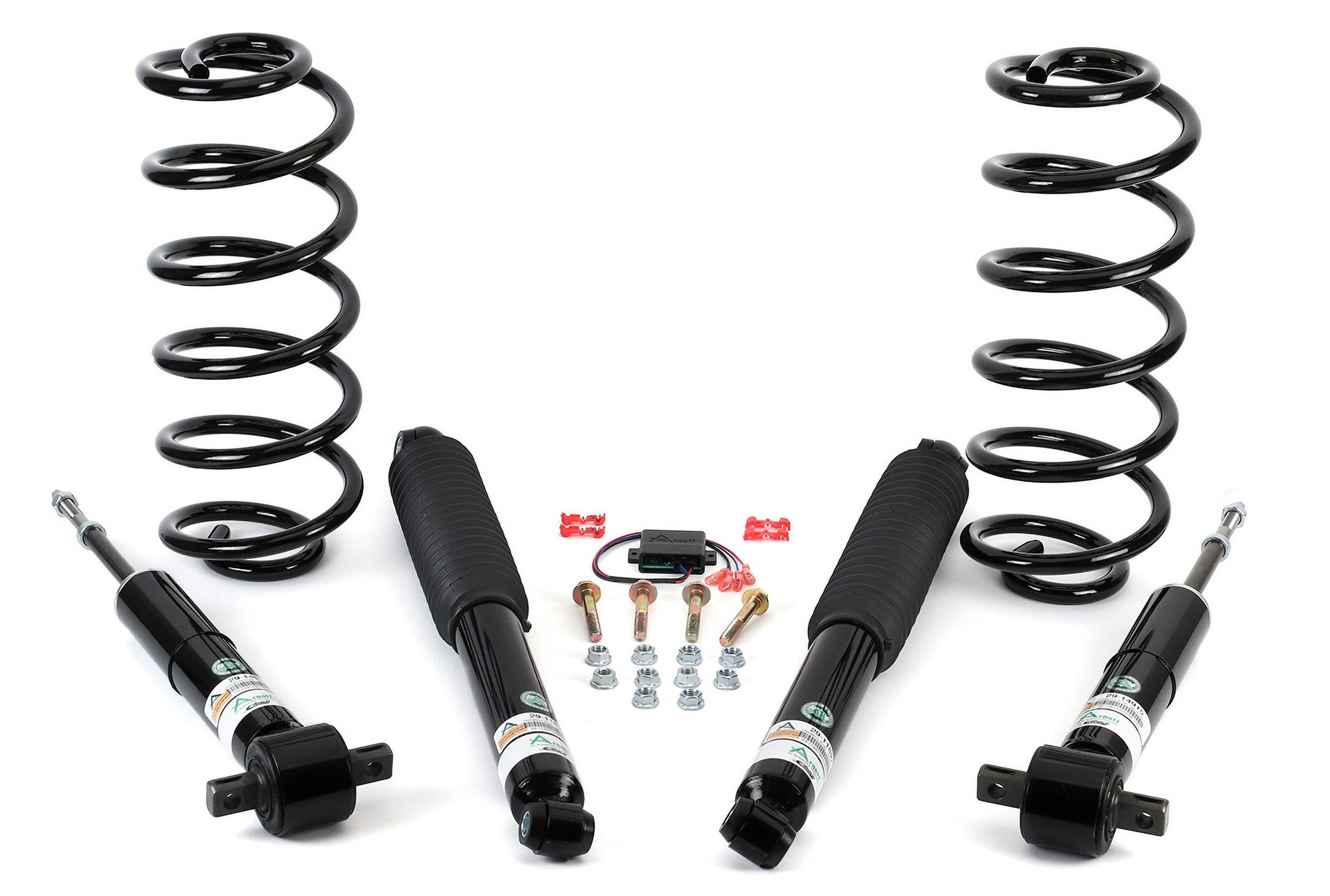 Front and Rear Air Spring to Coil Spring Conversion Kit | ARNOTT C-3432 Fits Chevrolet GMC Cadillac — image 3