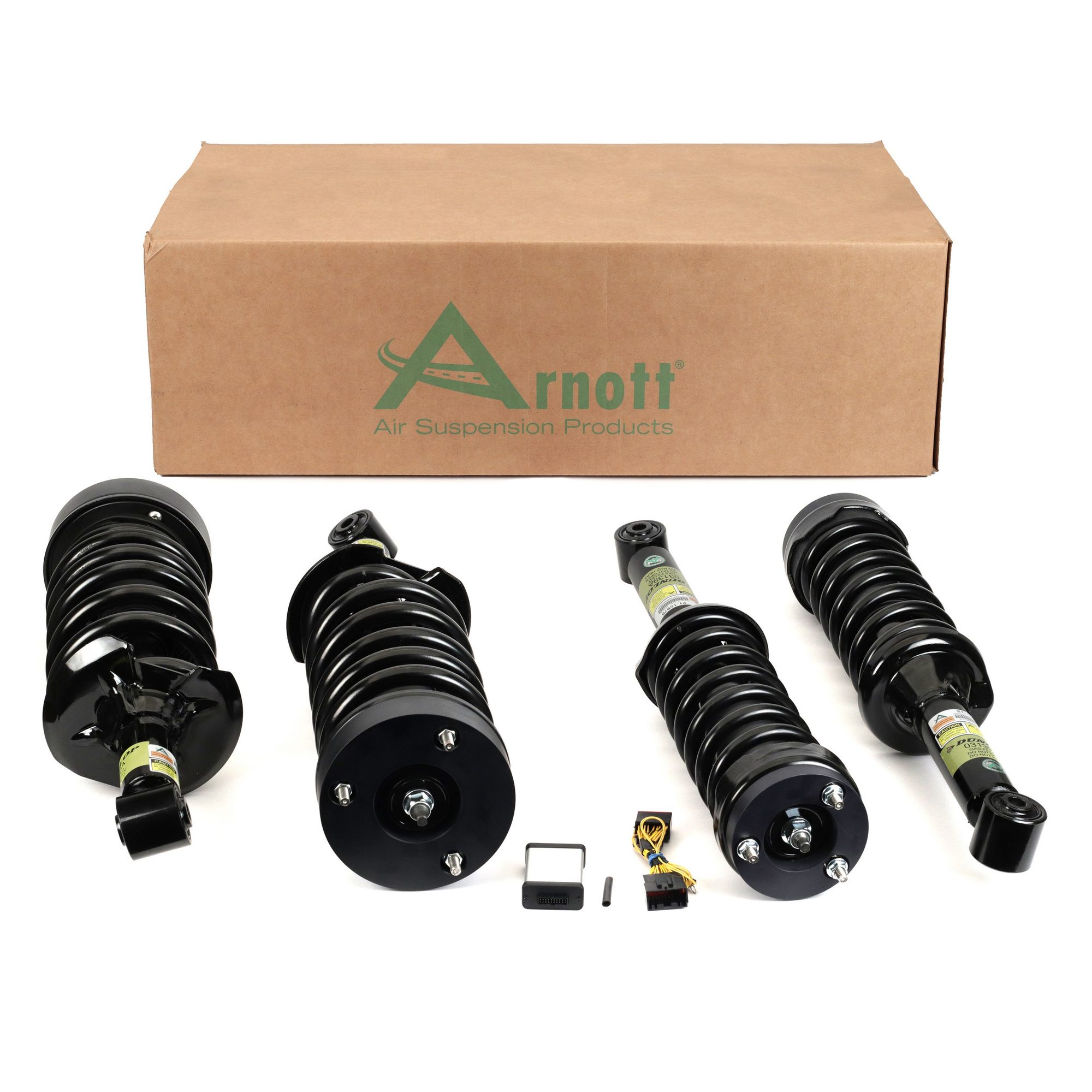 Front and Rear Air Spring to Coil Spring Conversion Kit | ARNOTT C-3620 Fits Land Rover LR4 2010-2016 — image 3