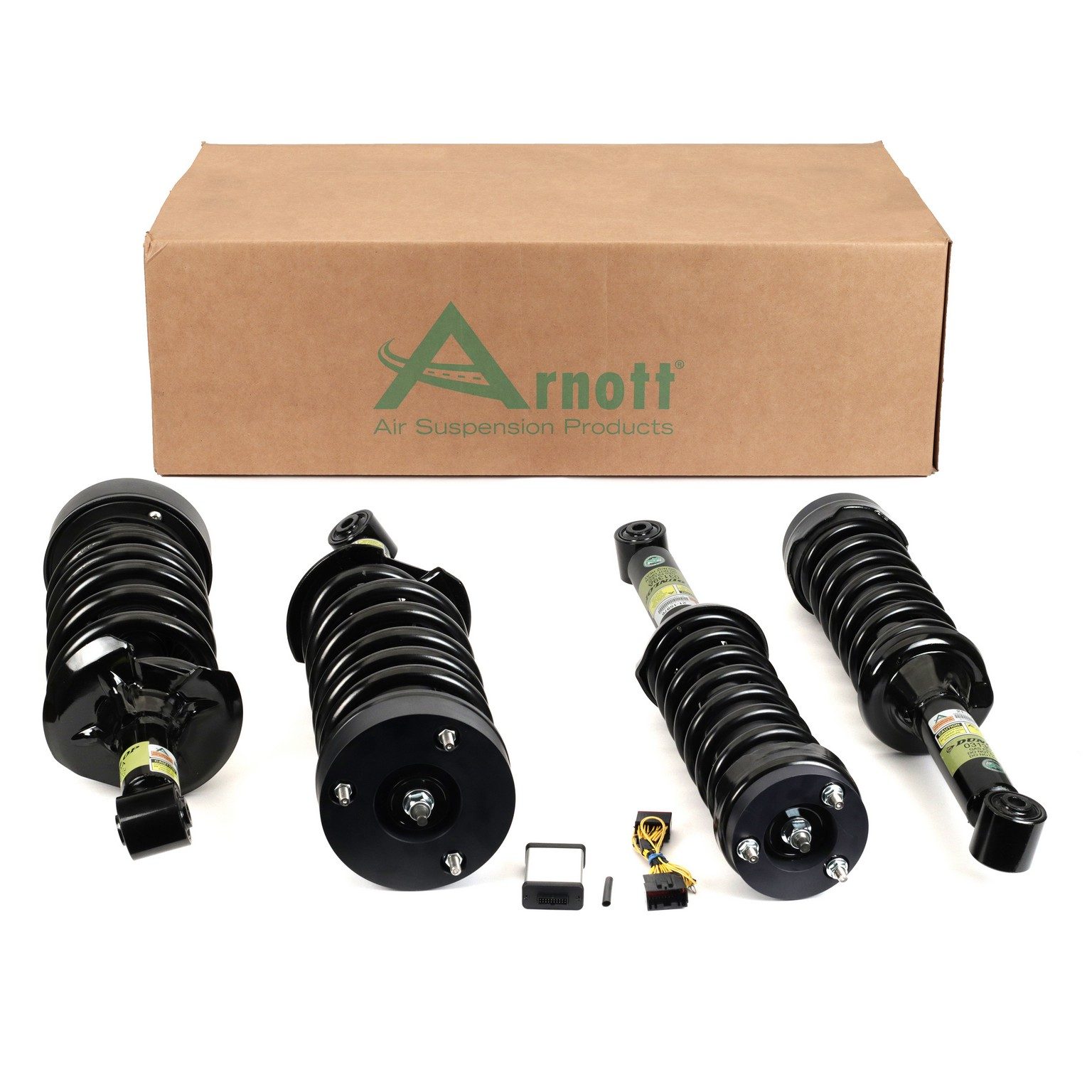 Front and Rear Air Spring to Coil Spring Conversion Kit | ARNOTT C-3620 Fits Land Rover LR4 2010-2016 — image 4