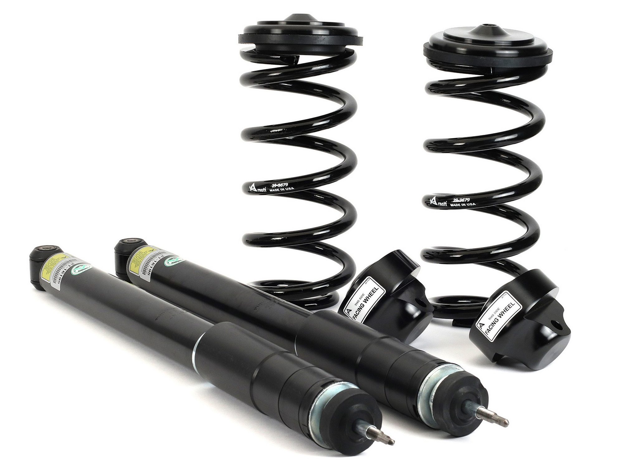 Front and Rear Air Spring to Coil Spring Conversion Kit | ARNOTT C-3698 Fits Mercedes-Benz — image 6