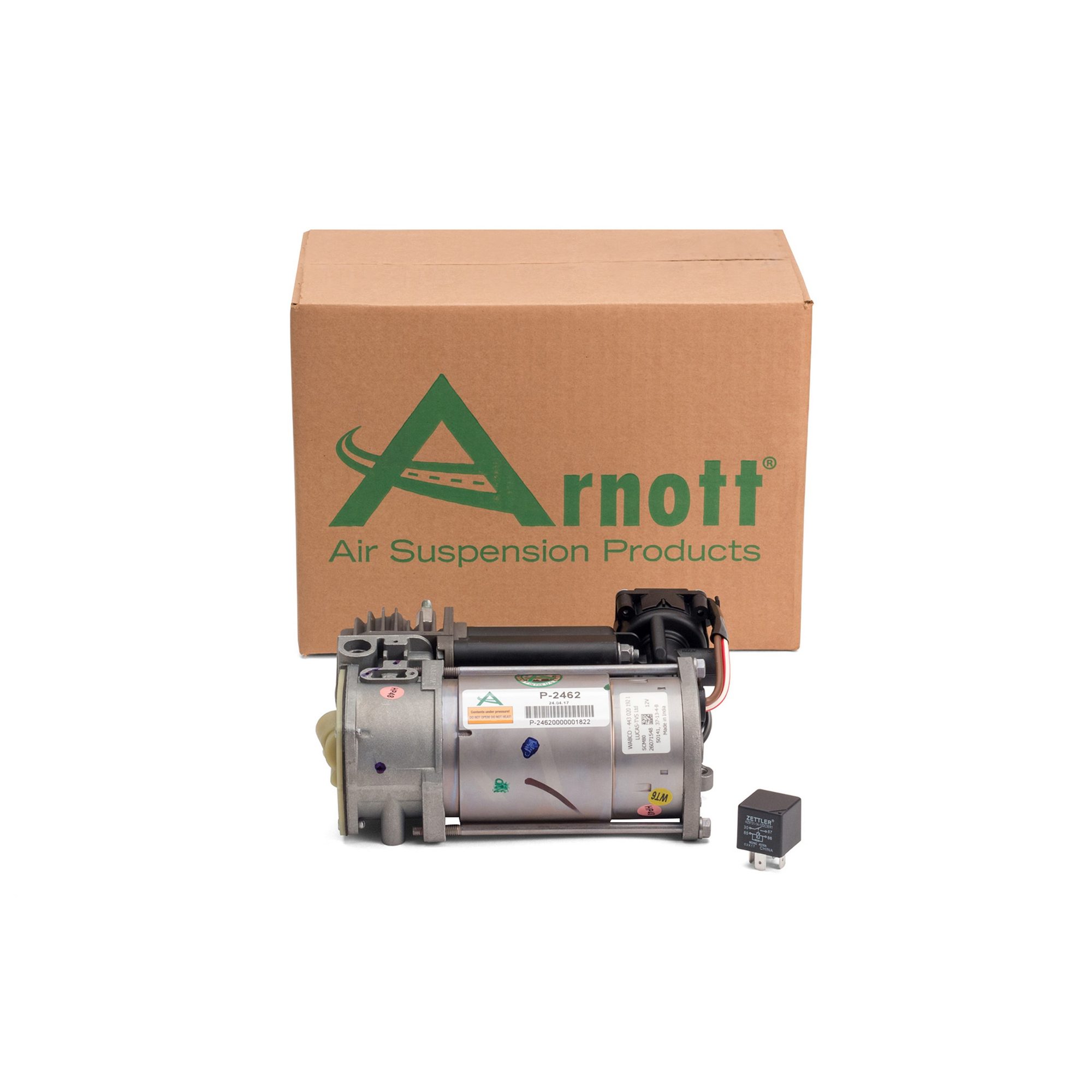 Air Suspension Compressor | ARNOTT P-2462 Fits Land Rover Range Rover 2003-2005 — image 3