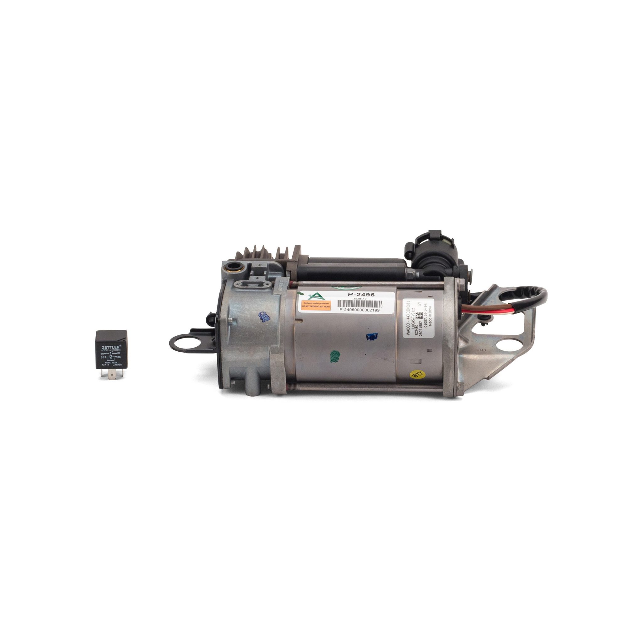 Air Suspension Compressor | ARNOTT P-2496 Fits Audi Volkswagen Porsche — image 2