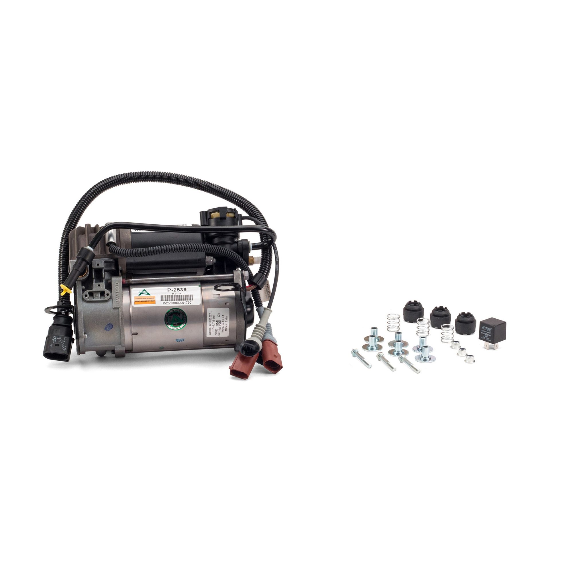 Air Suspension Compressor | ARNOTT P-2539 Fits Audi A8 Quattro 2004-2010 — image 2
