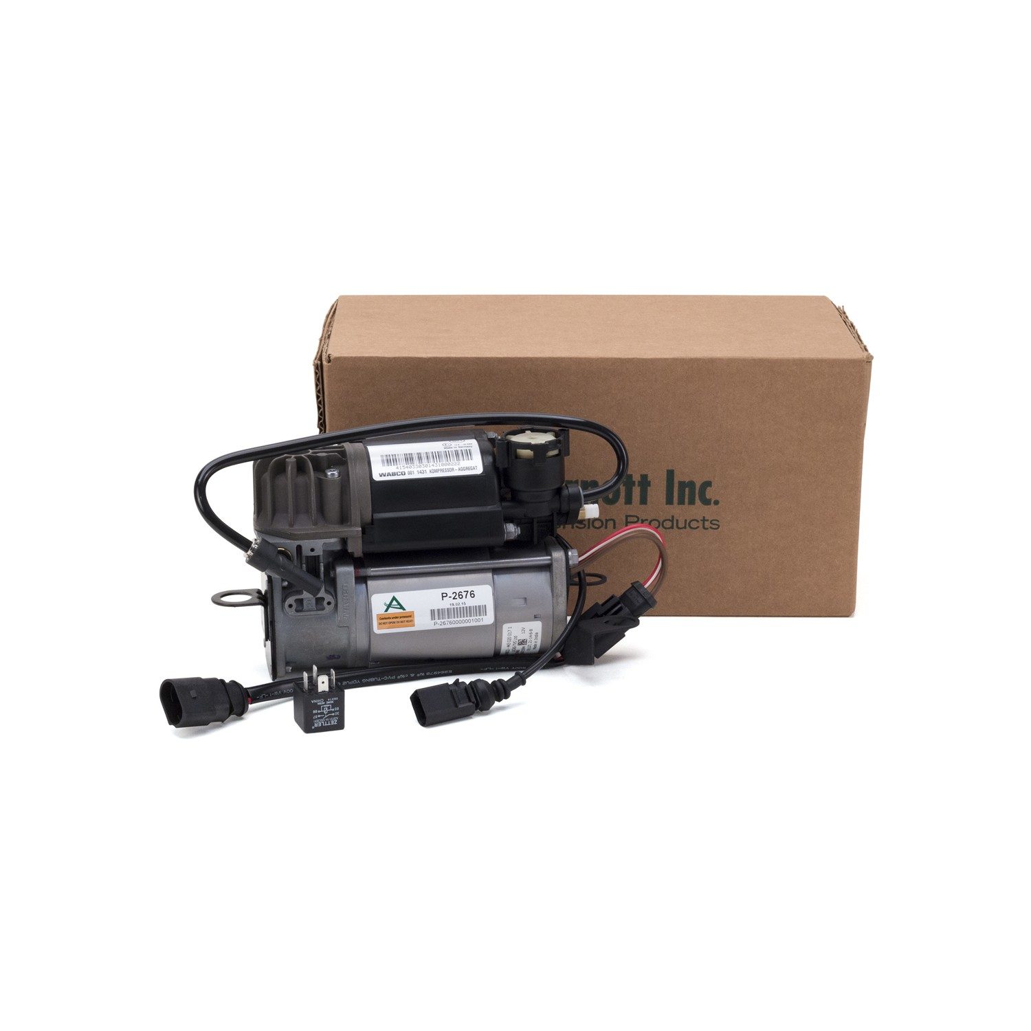 Air Suspension Compressor | ARNOTT P-2676 — image 3