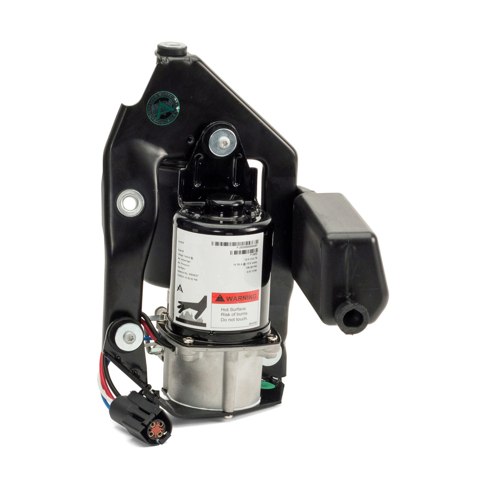 Air Suspension Compressor | ARNOTT P-2932 Fits Ford Lincoln — image 2