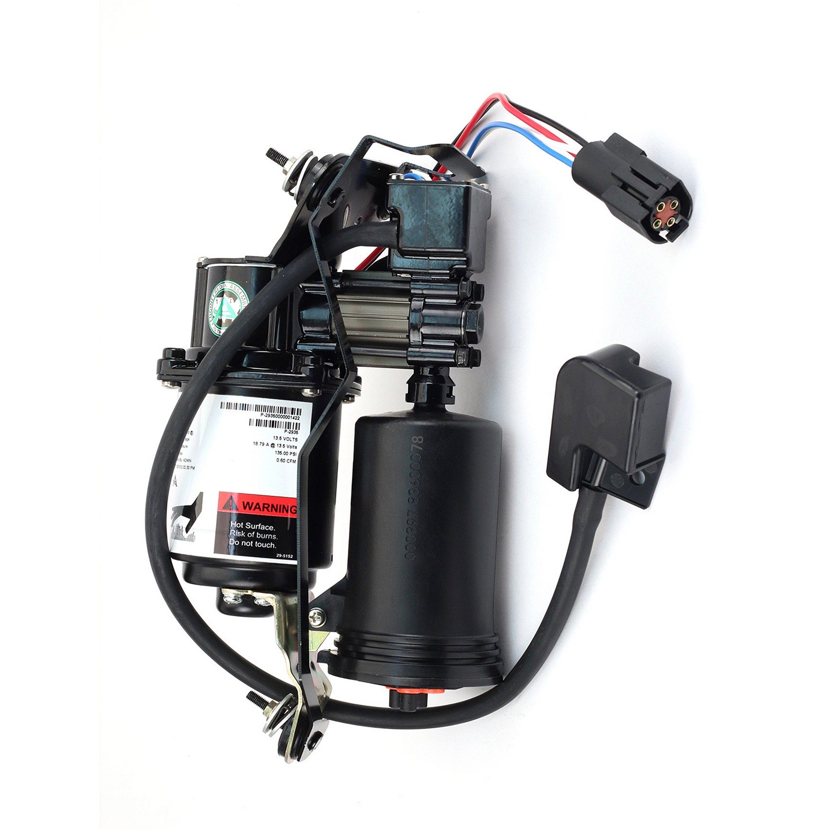 Air Suspension Compressor | ARNOTT P-2935 Fits Lincoln Town Car 1998-2002 — image 6