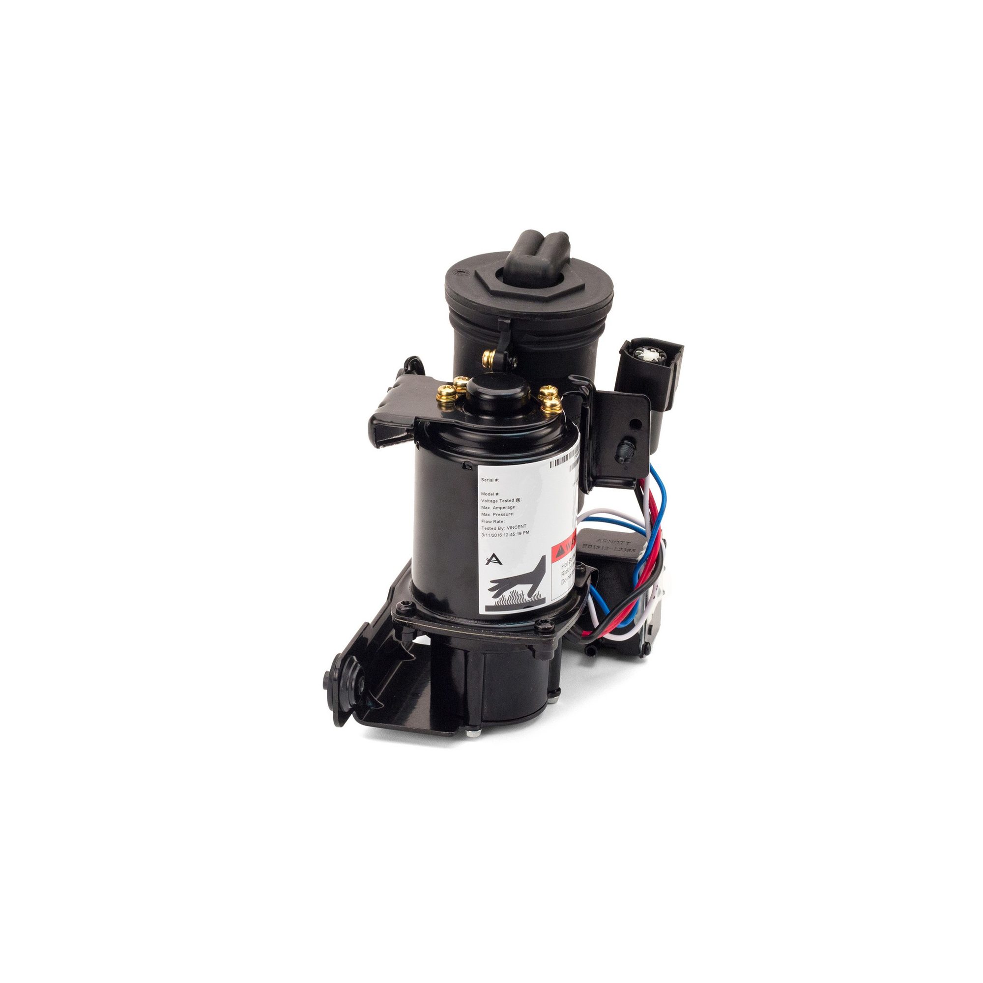 Air Suspension Compressor | ARNOTT P-2937 Fits Ford Lincoln — image 7