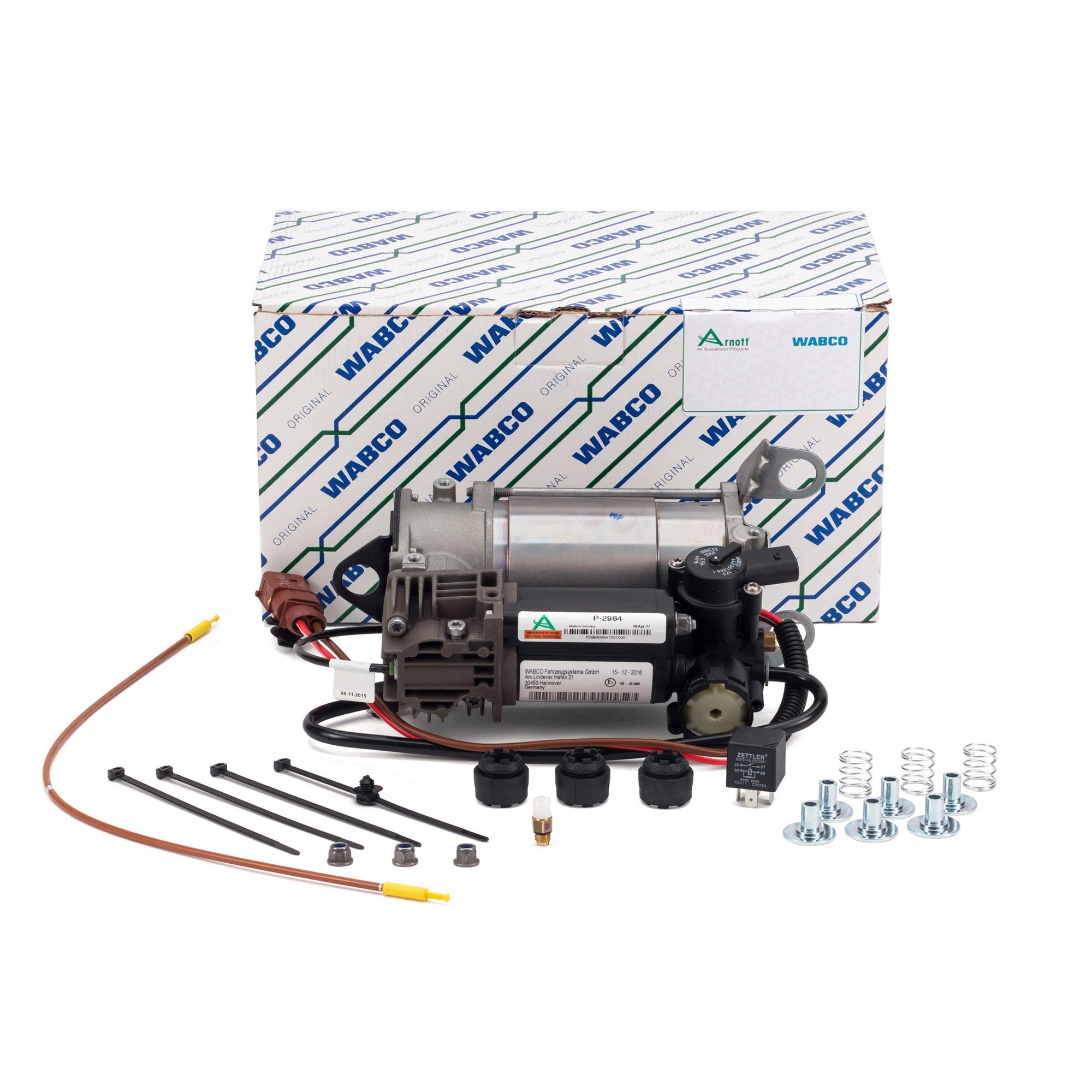 Air Suspension Compressor | ARNOTT P-2984 Fits Audi — image 3