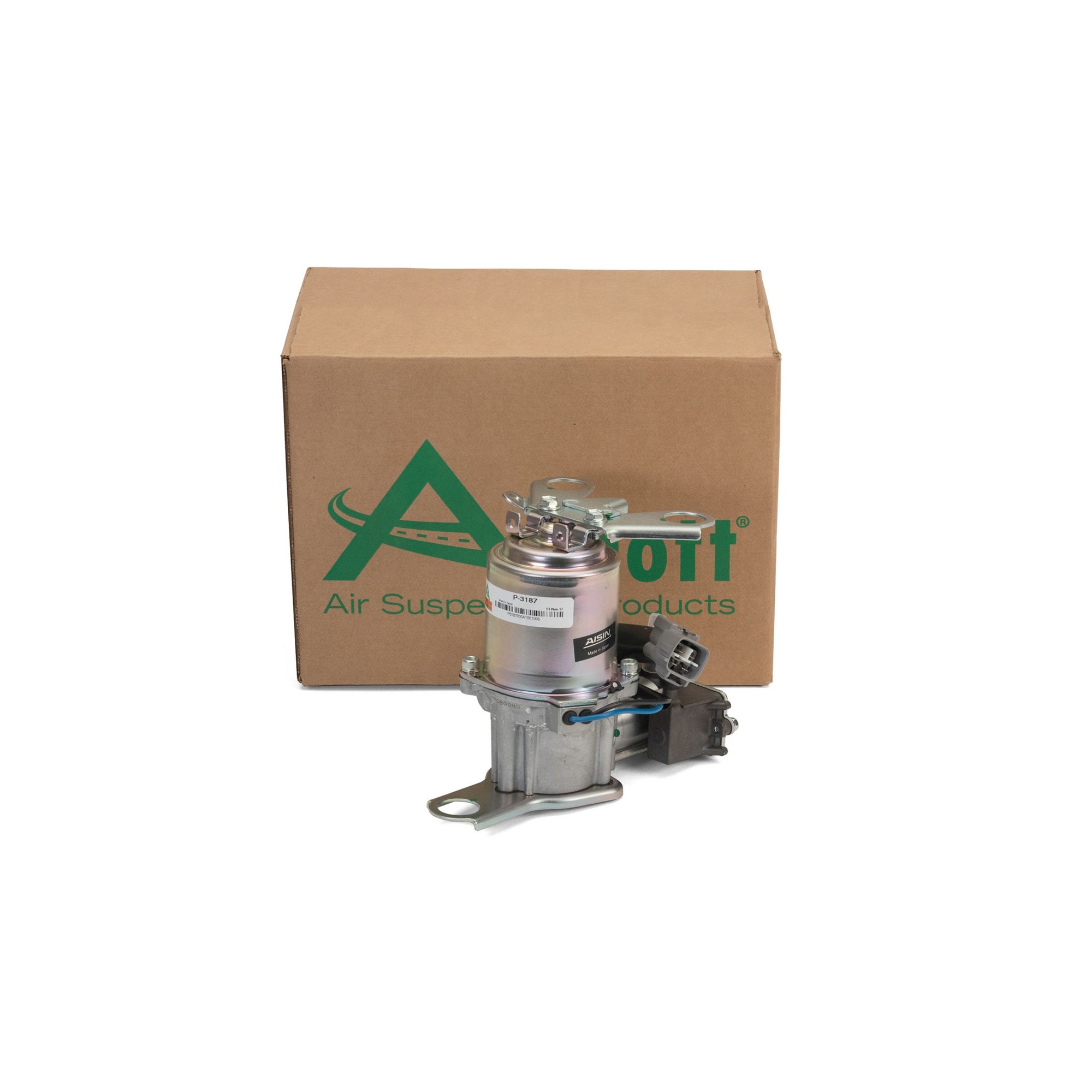Air Suspension Compressor | ARNOTT P-3187 Fits Lexus LS430 2001-2006 — image 3