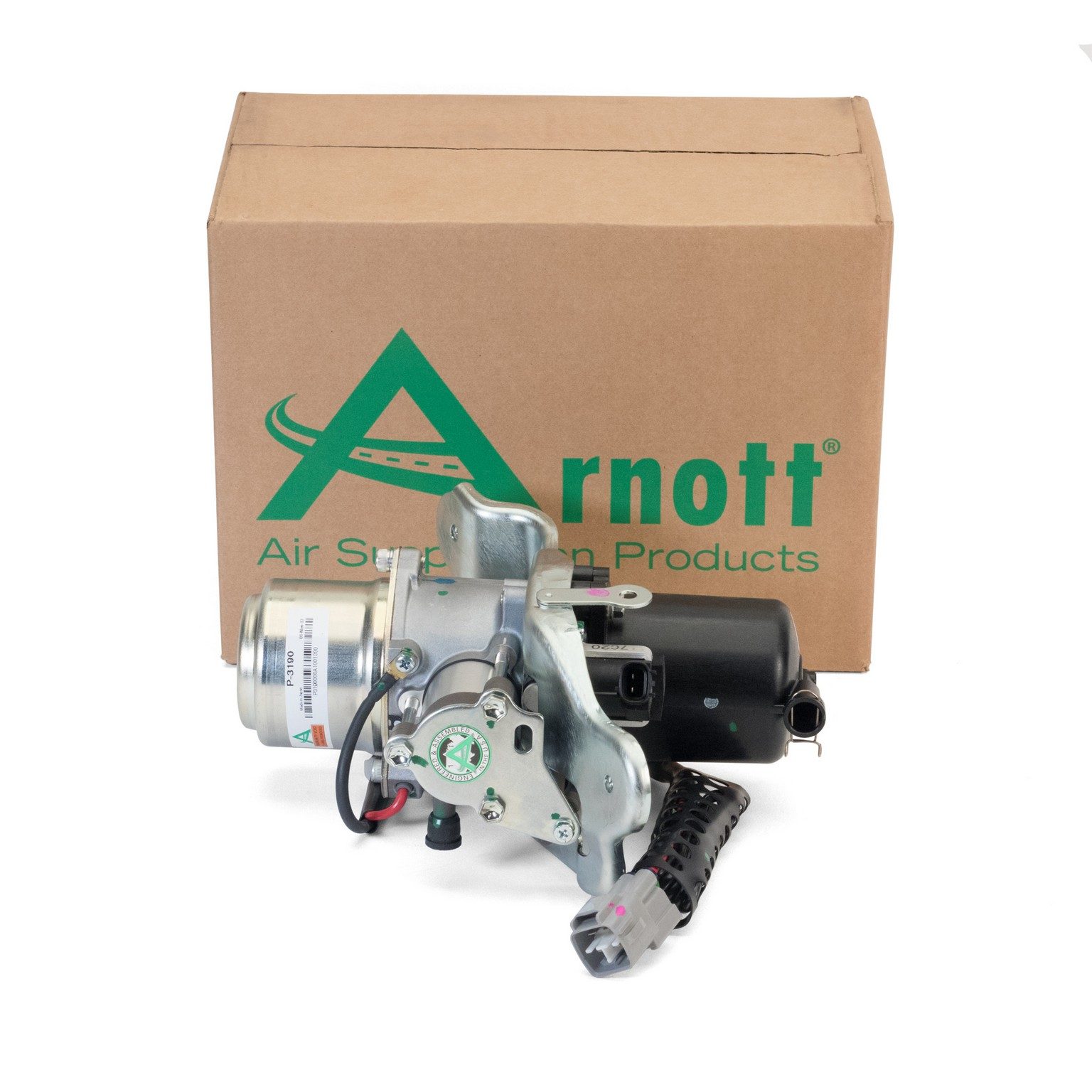 Air Suspension Compressor | ARNOTT P-3190 Fits Toyota Sequoia 2005-2007 — image 4