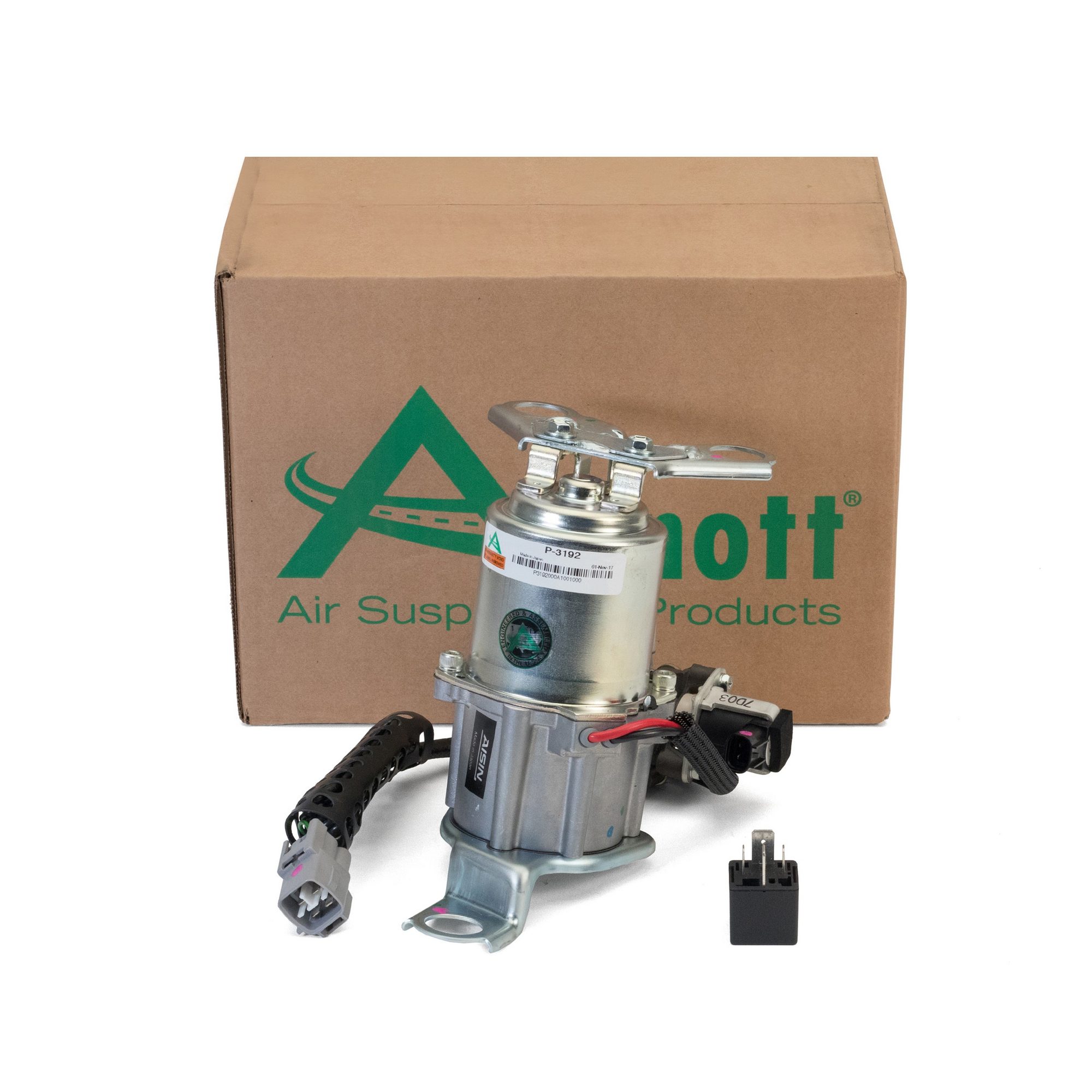 Air Suspension Compressor | ARNOTT P-3192 Fits Toyota Lexus — image 3