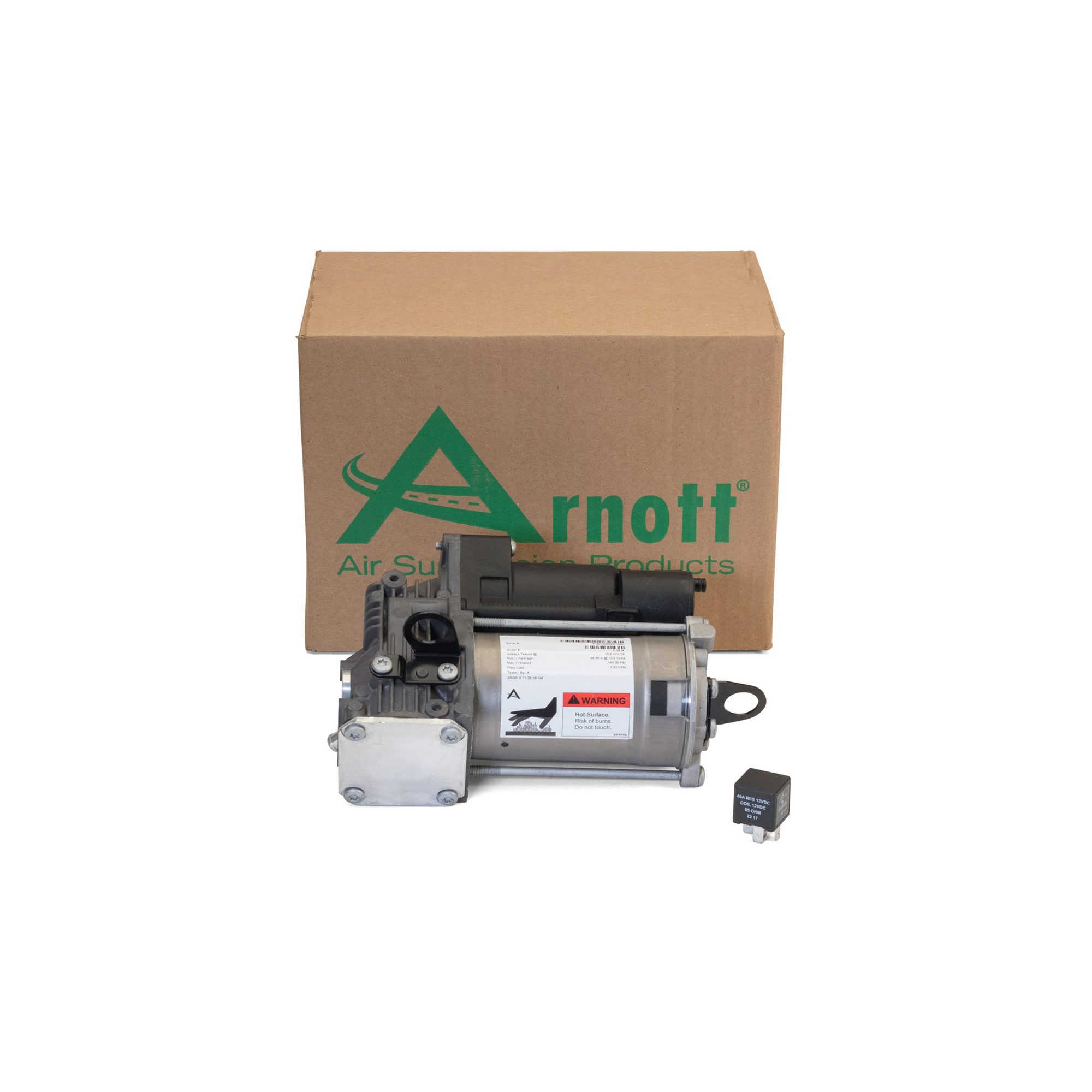 Air Suspension Compressor | ARNOTT P-3214 Fits Mercedes-Benz — image 3
