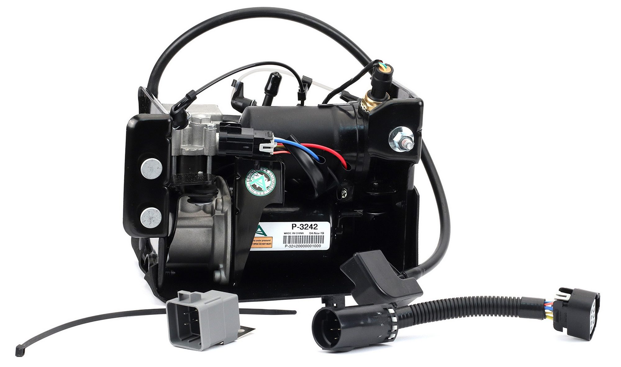 Air Suspension Compressor | ARNOTT P-3242 Fits GMC Chevrolet Cadillac — image 2