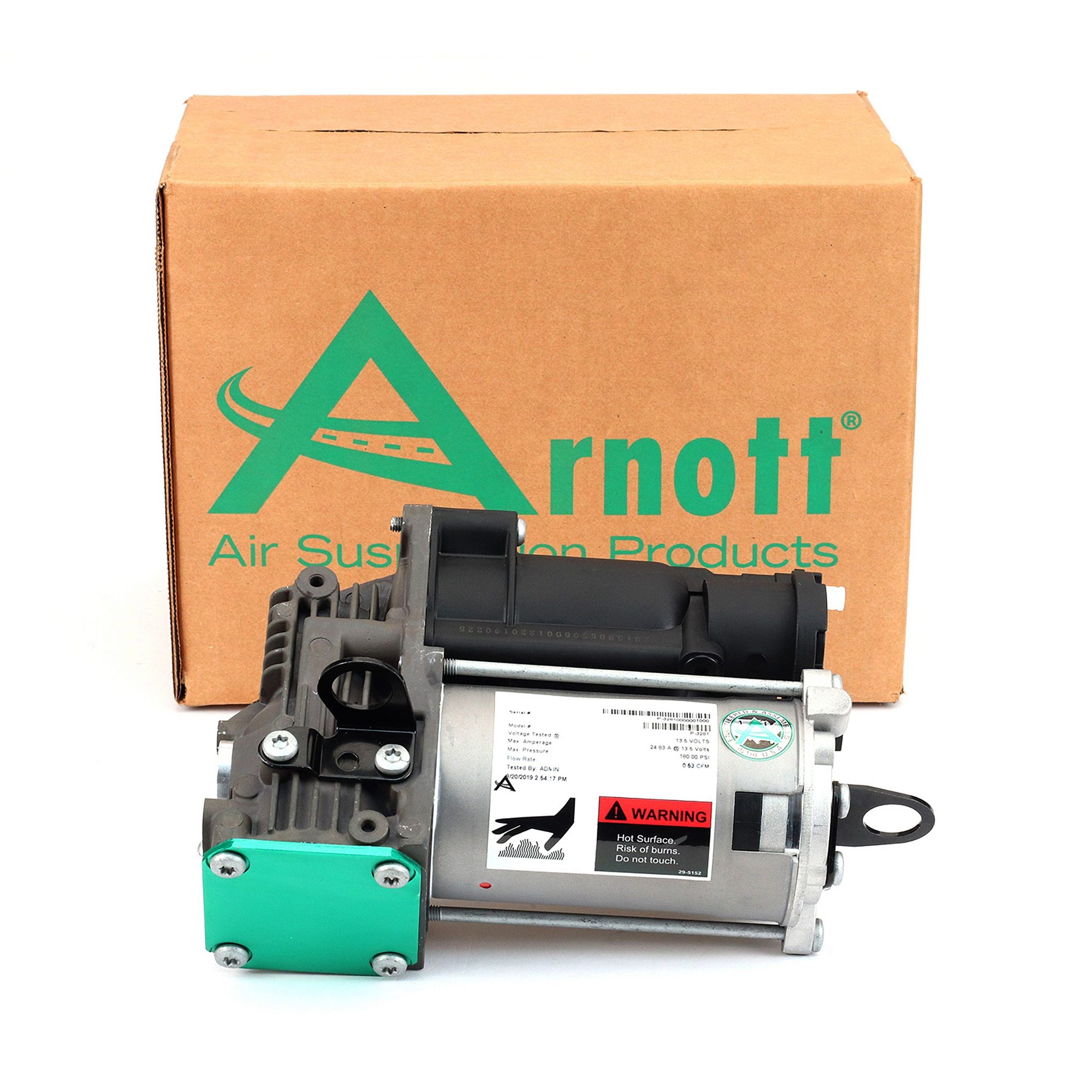 Air Suspension Compressor | ARNOTT P-3281 Fits Mercedes-Benz — image 3