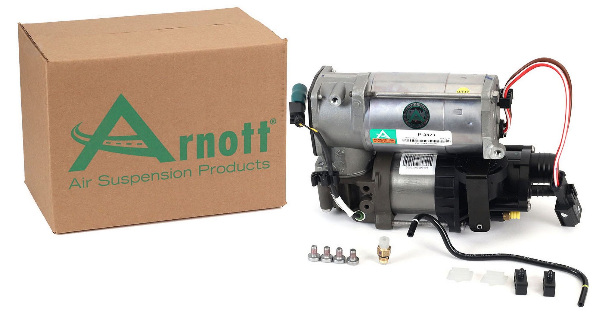 Air Suspension Compressor | ARNOTT P-3471 Fits BMW — image 3