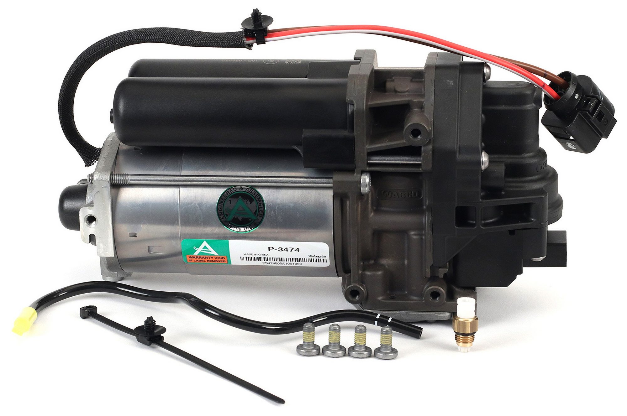 Air Suspension Compressor | ARNOTT P-3474 Fits Audi — image 2