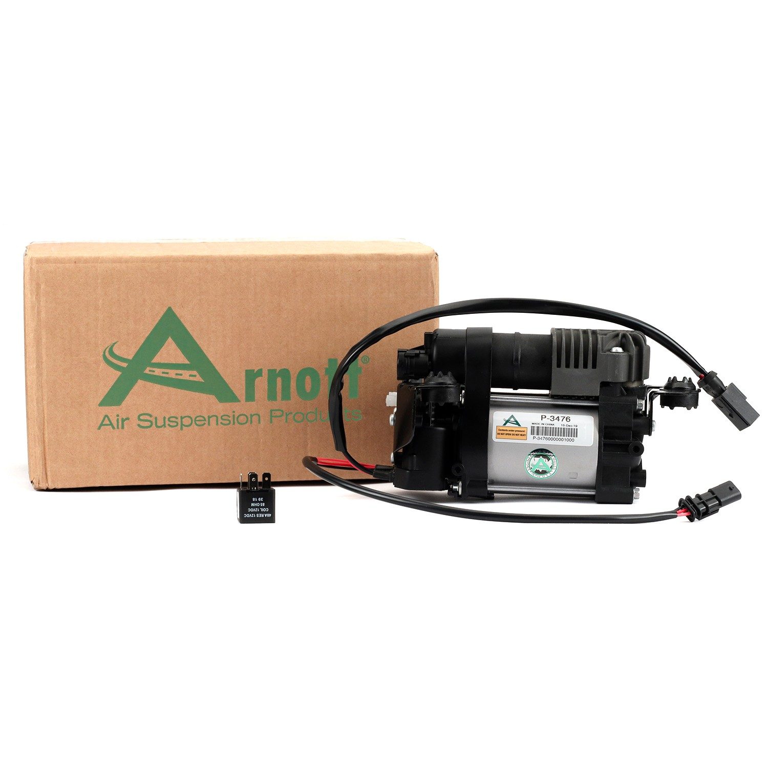 Air Suspension Compressor | ARNOTT P-3476 Fits Volvo — image 4
