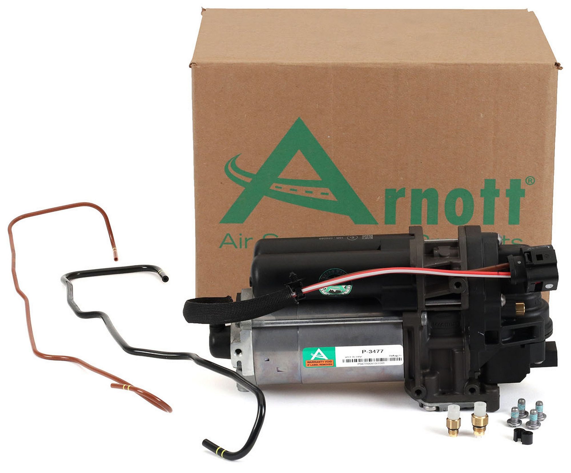 Air Suspension Compressor | ARNOTT P-3477 Fits Porsche Panamera 2017-2023 — image 3