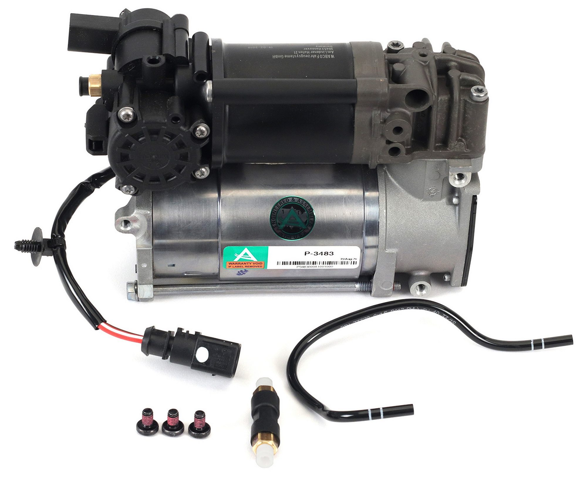 Air Suspension Compressor | ARNOTT P-3483 Fits Audi — image 2