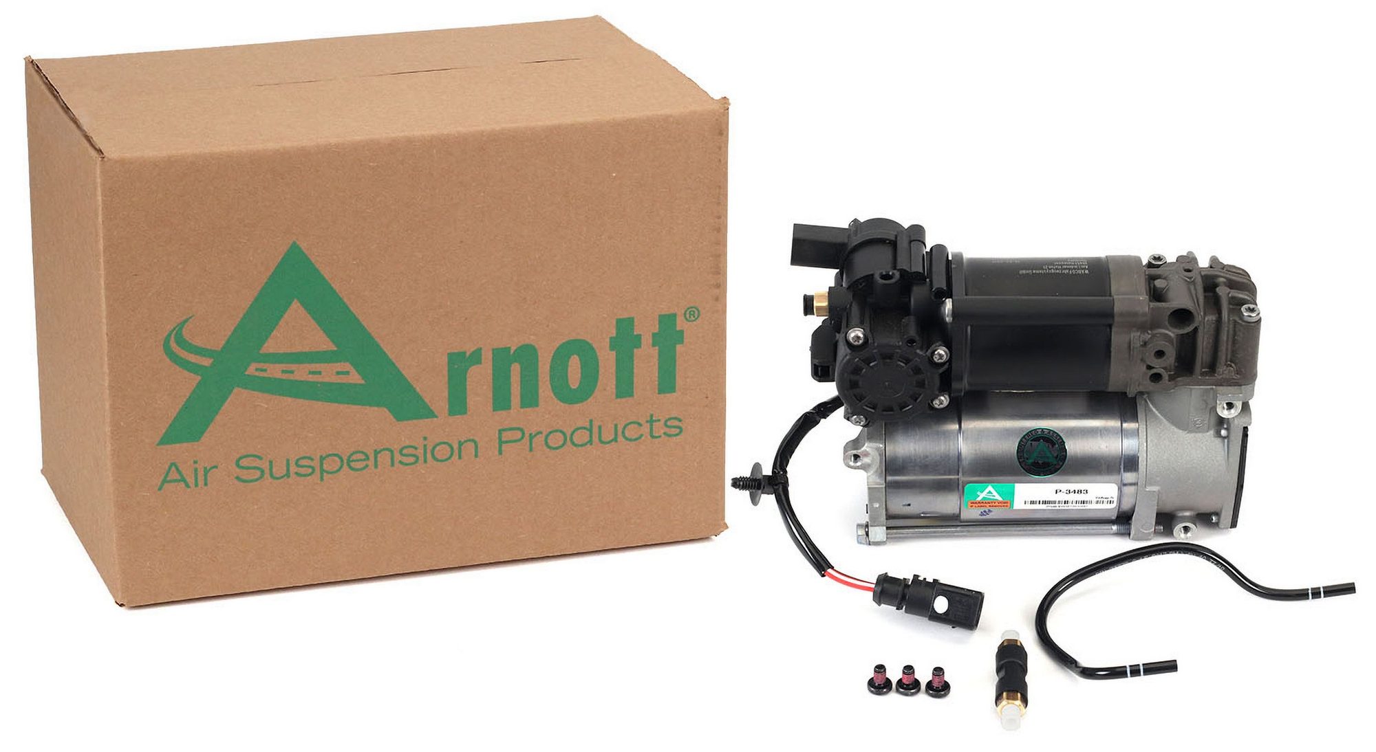 Air Suspension Compressor | ARNOTT P-3483 Fits Audi — image 3