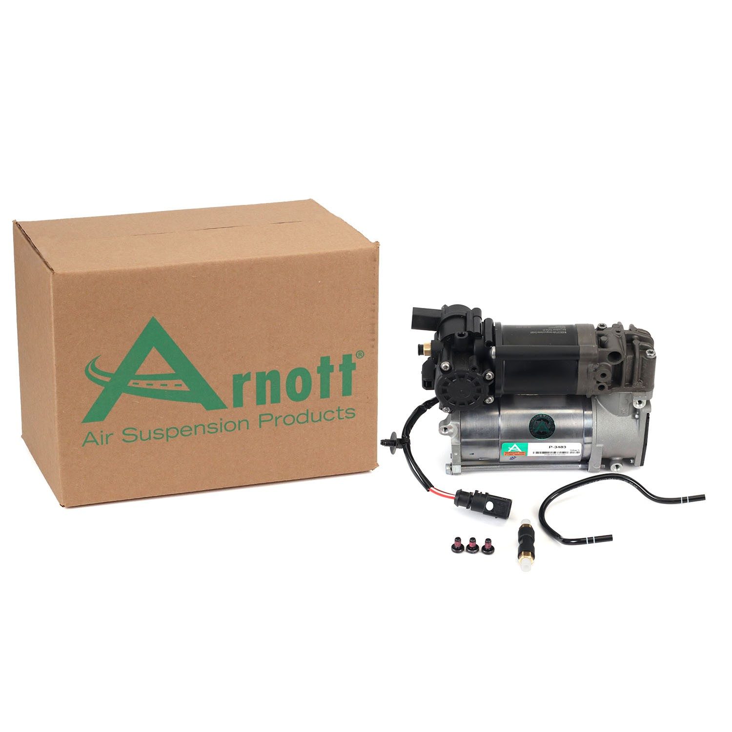 Air Suspension Compressor | ARNOTT P-3483 Fits Audi — image 4