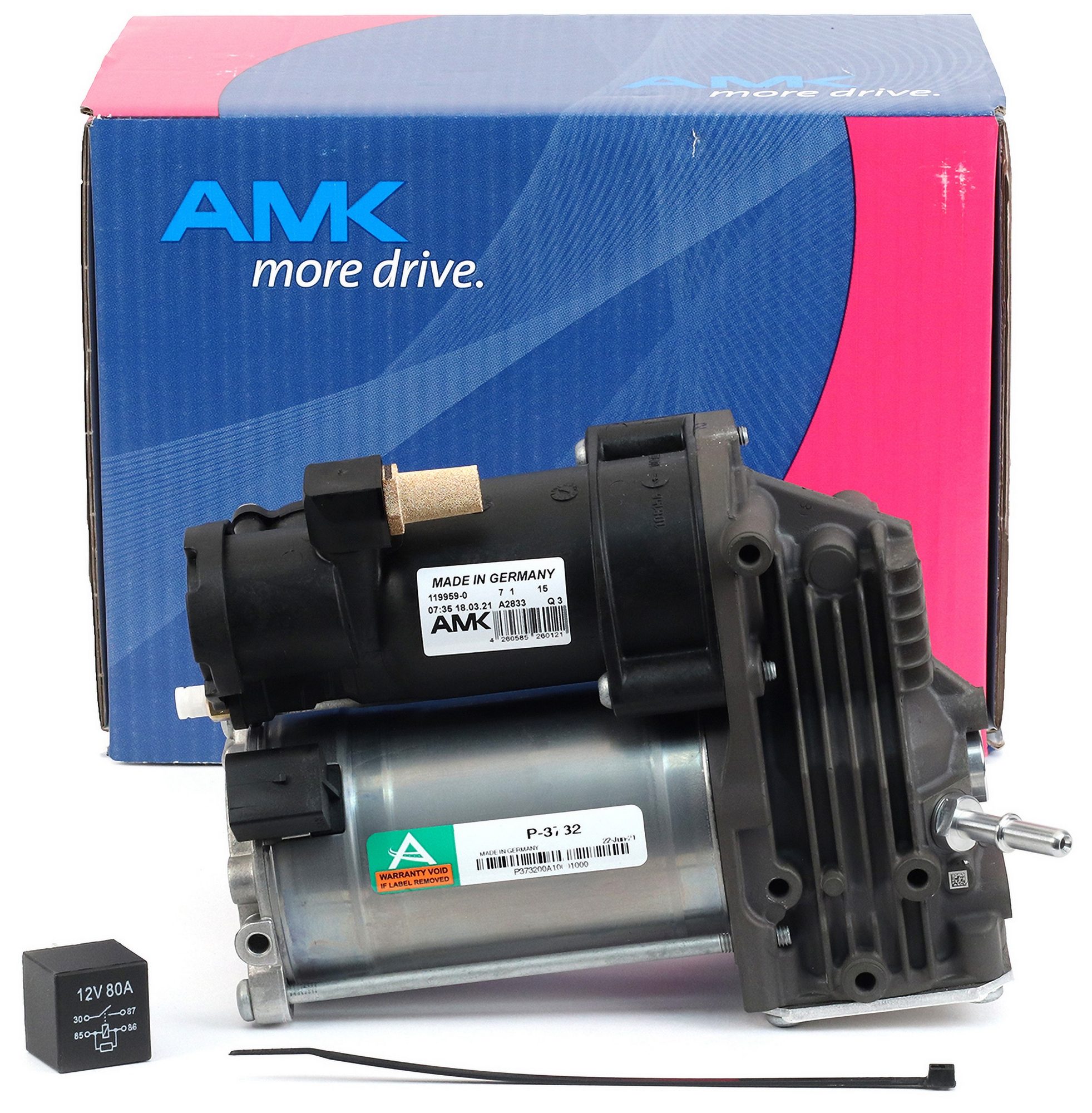Air Suspension Compressor | ARNOTT P-3732 Fits Land Rover Range Rover 2006-2012 — image 3