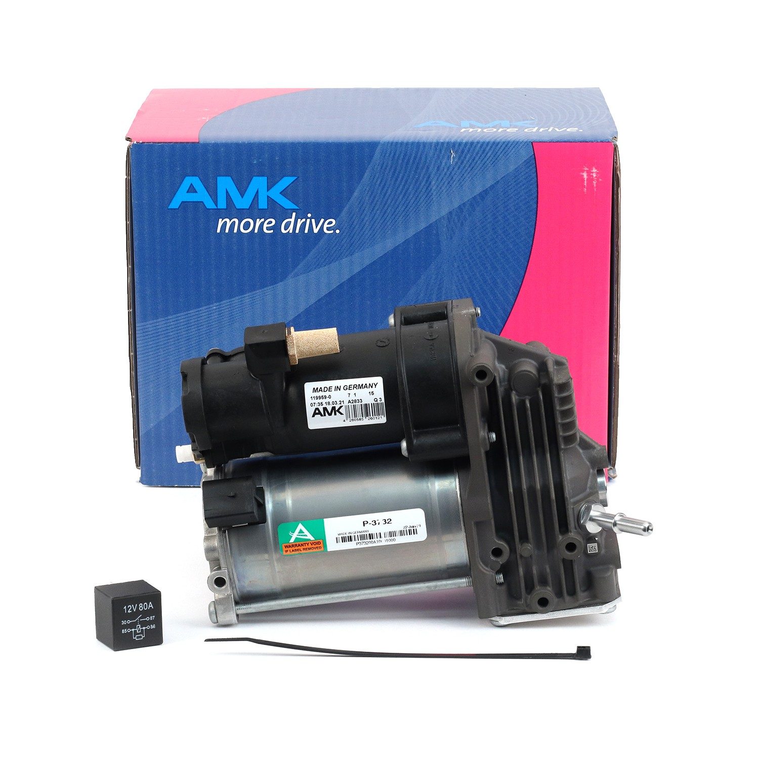 Air Suspension Compressor | ARNOTT P-3732 Fits Land Rover Range Rover 2006-2012 — image 4
