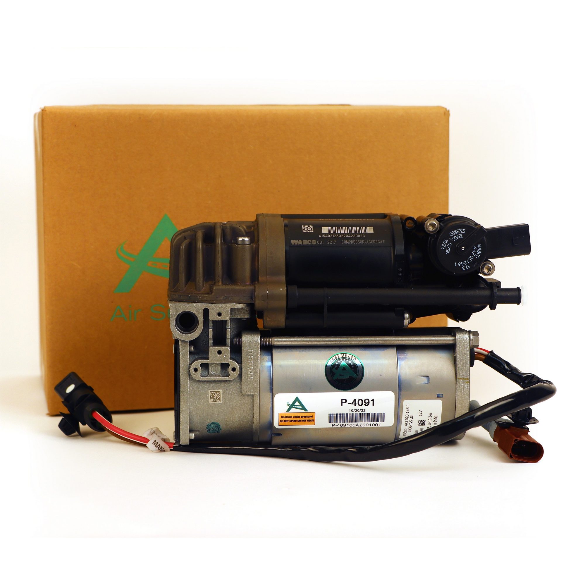 Air Suspension Compressor | ARNOTT P-4091 Fits Kia Borrego 2009-2011 — image 3