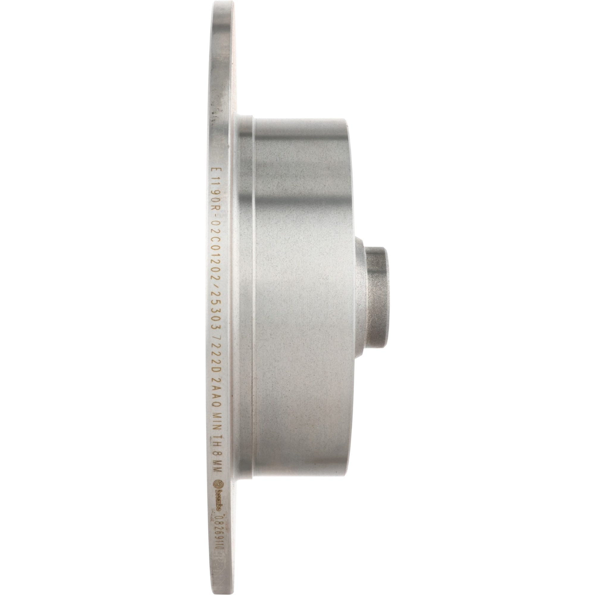 Brembo Front Solid Brake Rotor 08.2691.10 — image 6