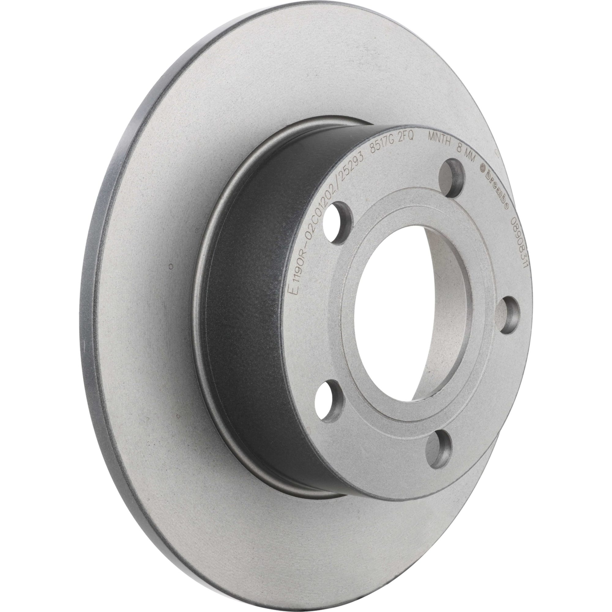 Brembo Rear Solid Brake Rotor 08.9083.11 — image 2