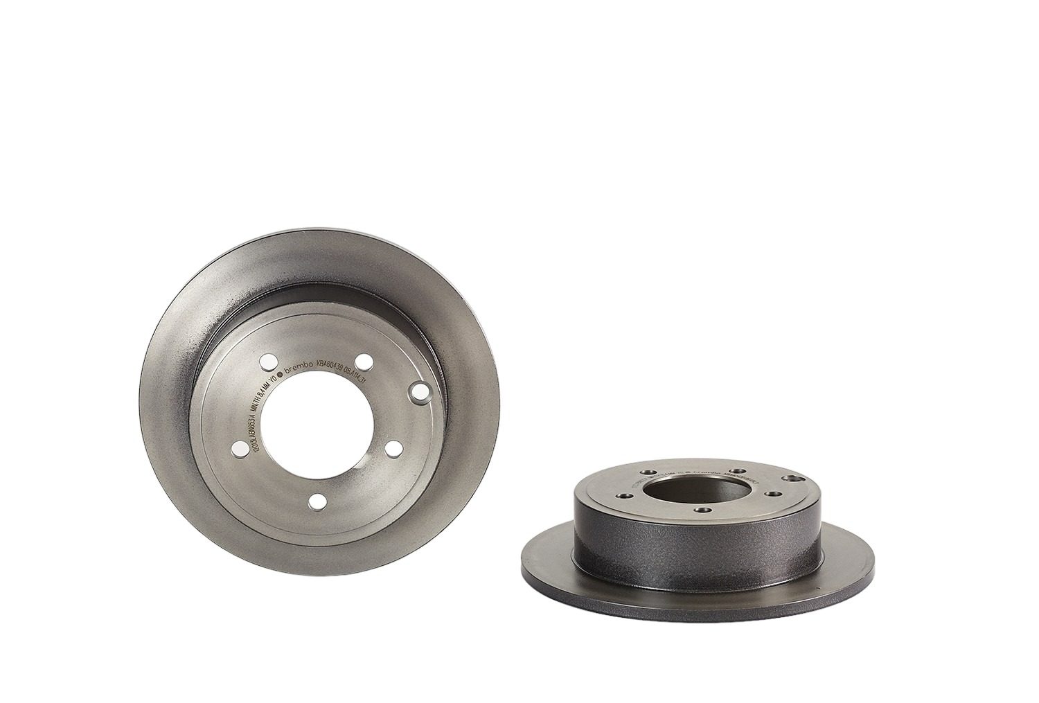 Brembo Rear Solid Brake Rotor 08.A114.31 — image 7